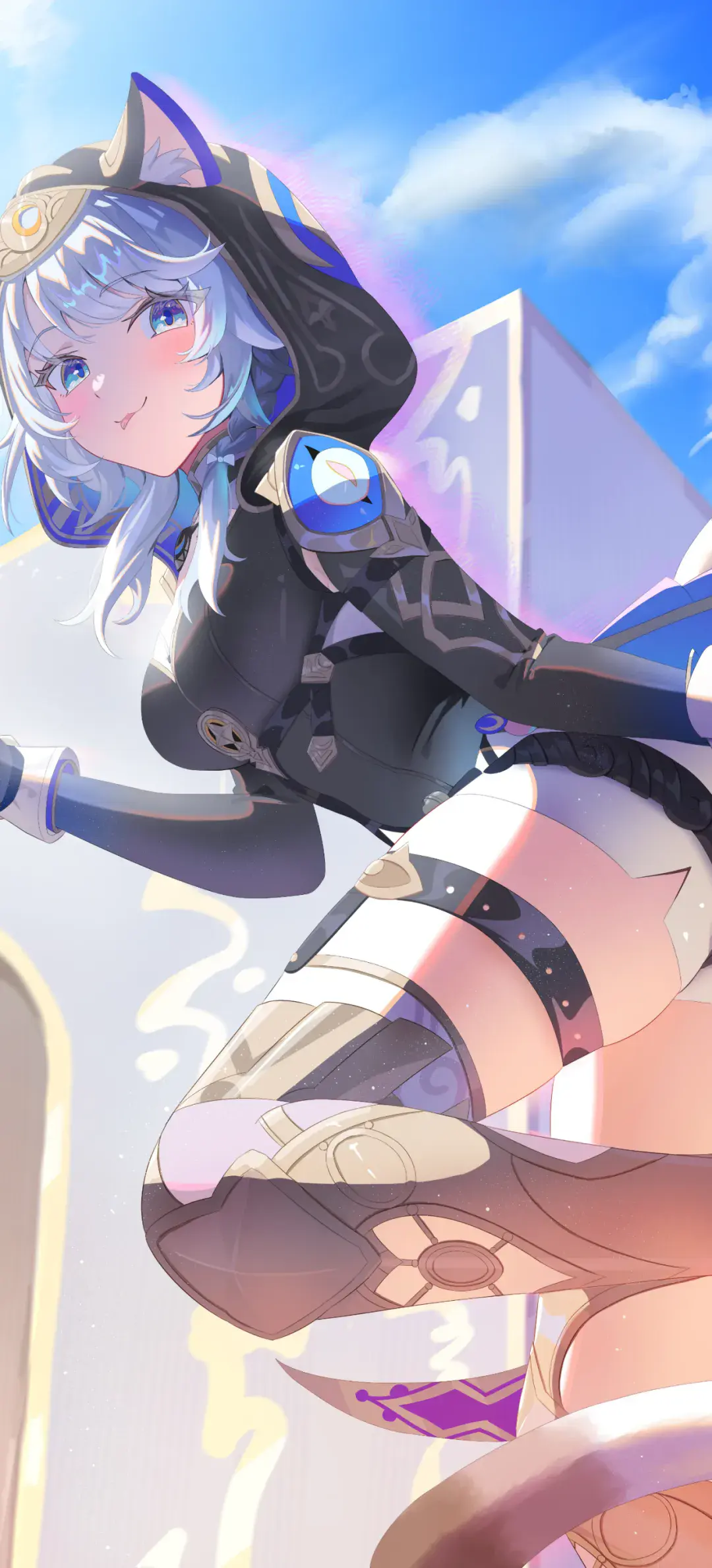 【动漫壁纸】蔚蓝档案 鬼方佳代子 崩坏3 布洛尼亚 绝区零 青衣 初音未来 插画美图推荐 壁纸-第9张