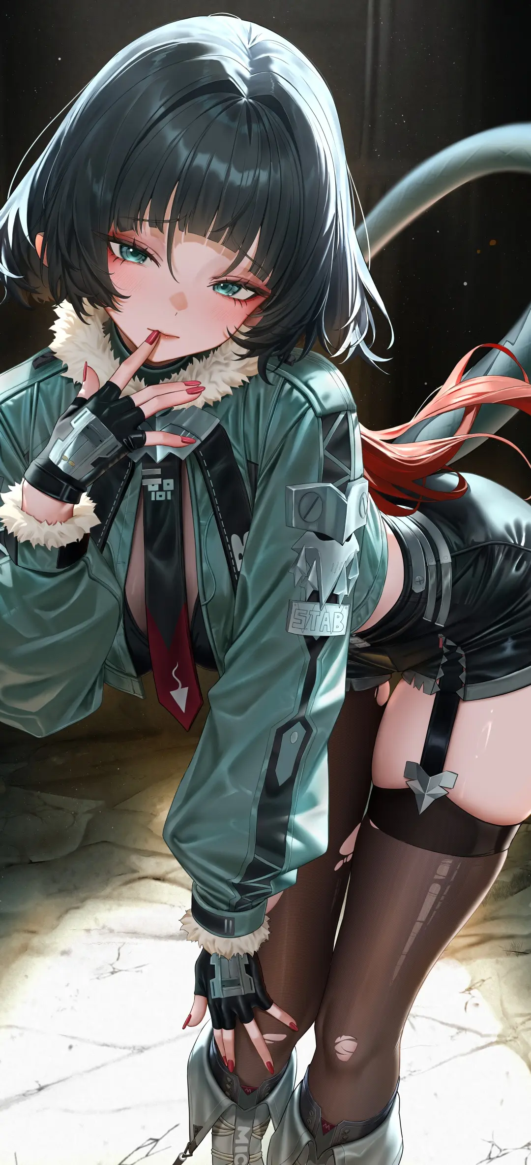 【动漫壁纸】鸣潮 椿 明日方舟 Mon3tr 蔚蓝档案 诺佐米 希卡里 洛天依 绝区零 仪玄 简杜 原神 甘雨 插画美图推荐-公众号小姨ai