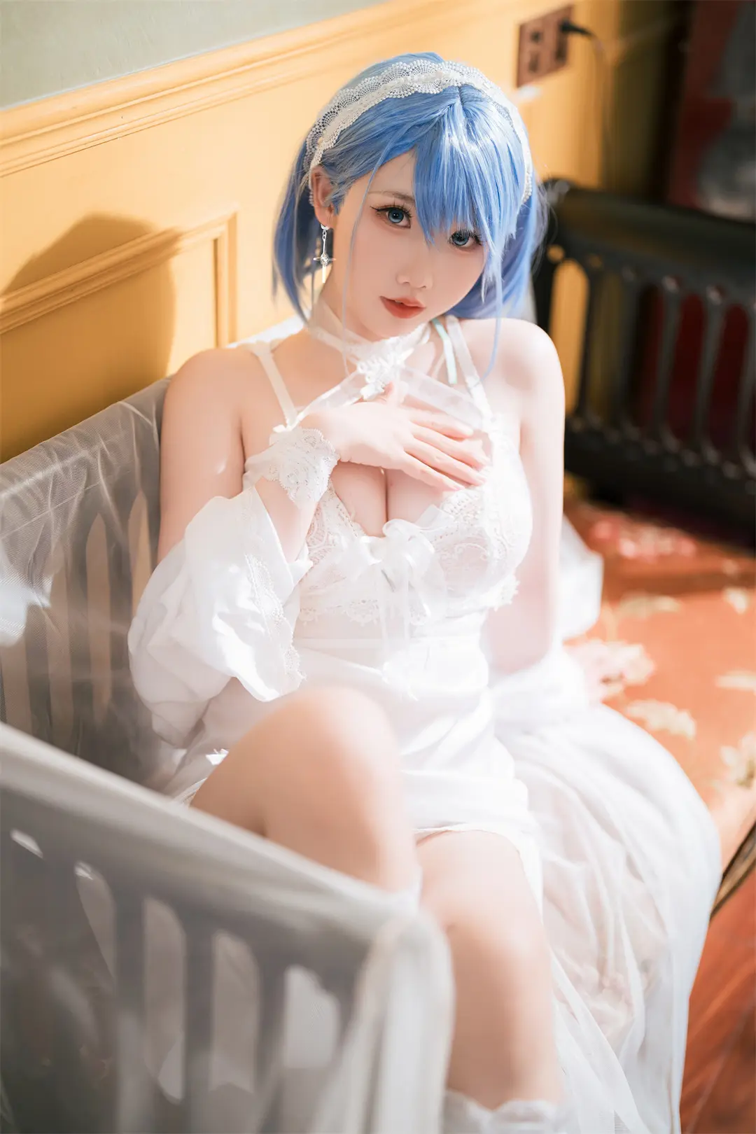 COSPLAY 碧蓝航线 恰巴耶夫睡衣@ 面饼仙儿（共43张） COSPLAY-第4张