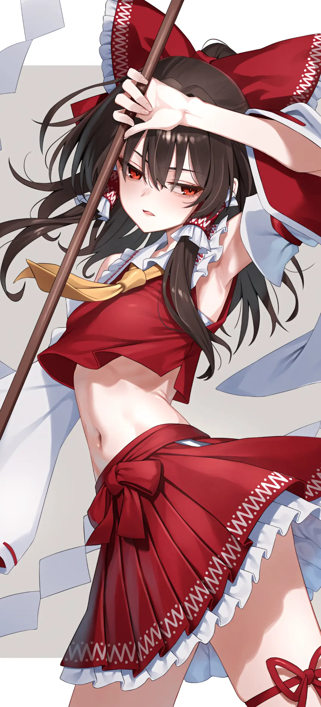 【动漫壁纸】东方Project 博丽灵梦 绝区零 简杜 薇薇安 星穹铁道 花火 Miku 原神 芙宁娜 插画美图推荐-公众号小姨ai