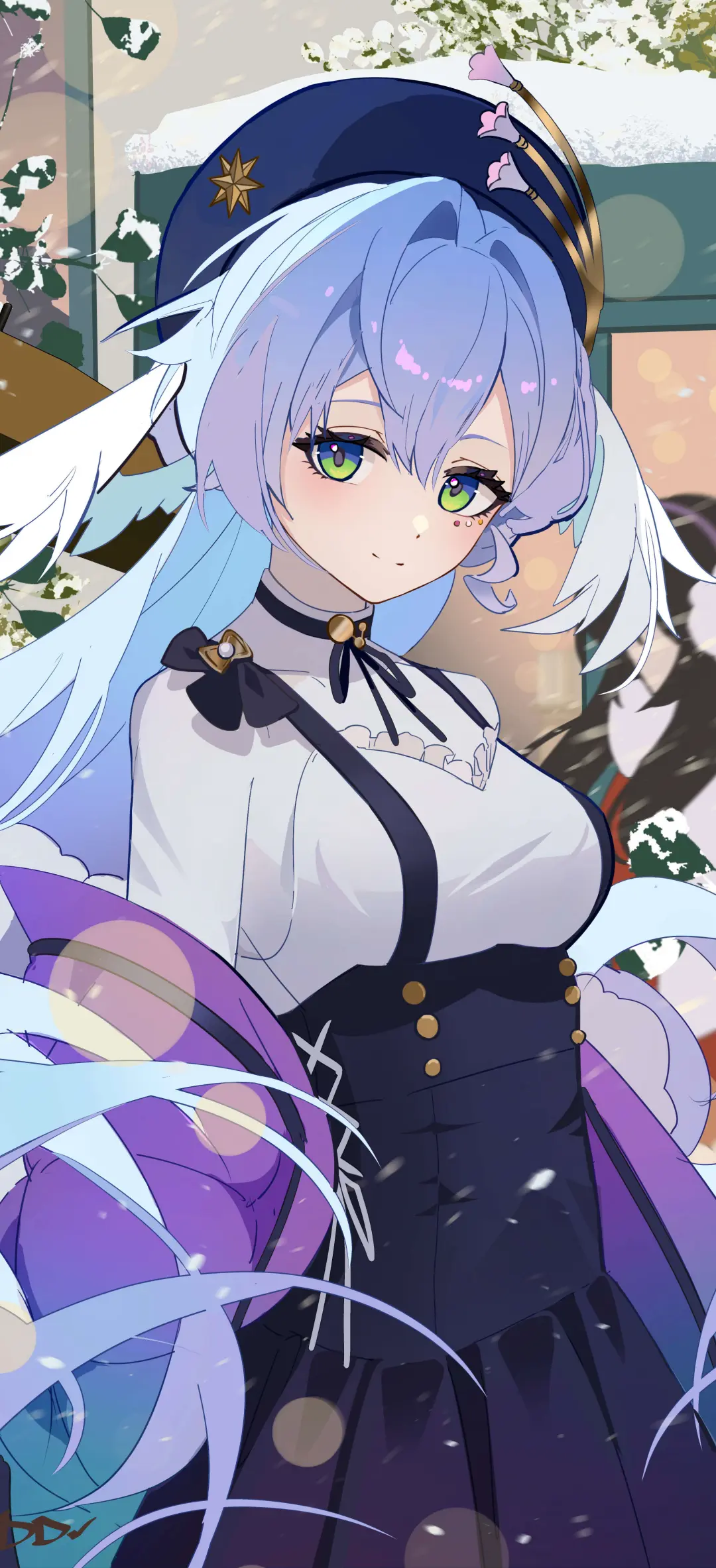 【动漫壁纸】原神 芙宁娜 绝区零 儀玄 黑发旗袍美少女 蔚蓝档案 一之濑明日奈 飞鸟马时 插画美图推荐 壁纸-第3张