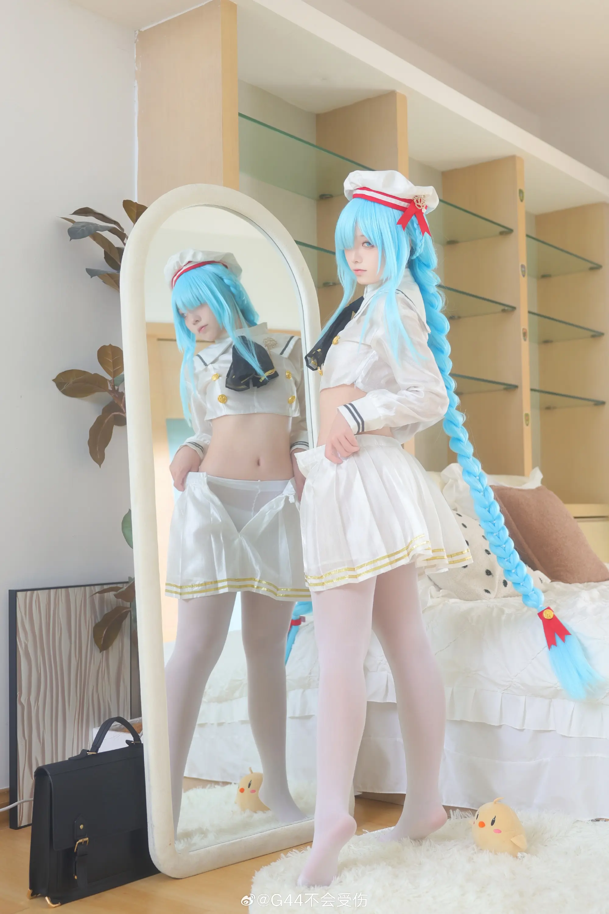 动漫Coser@G44不会受伤 碧蓝航线-公众号小姨ai