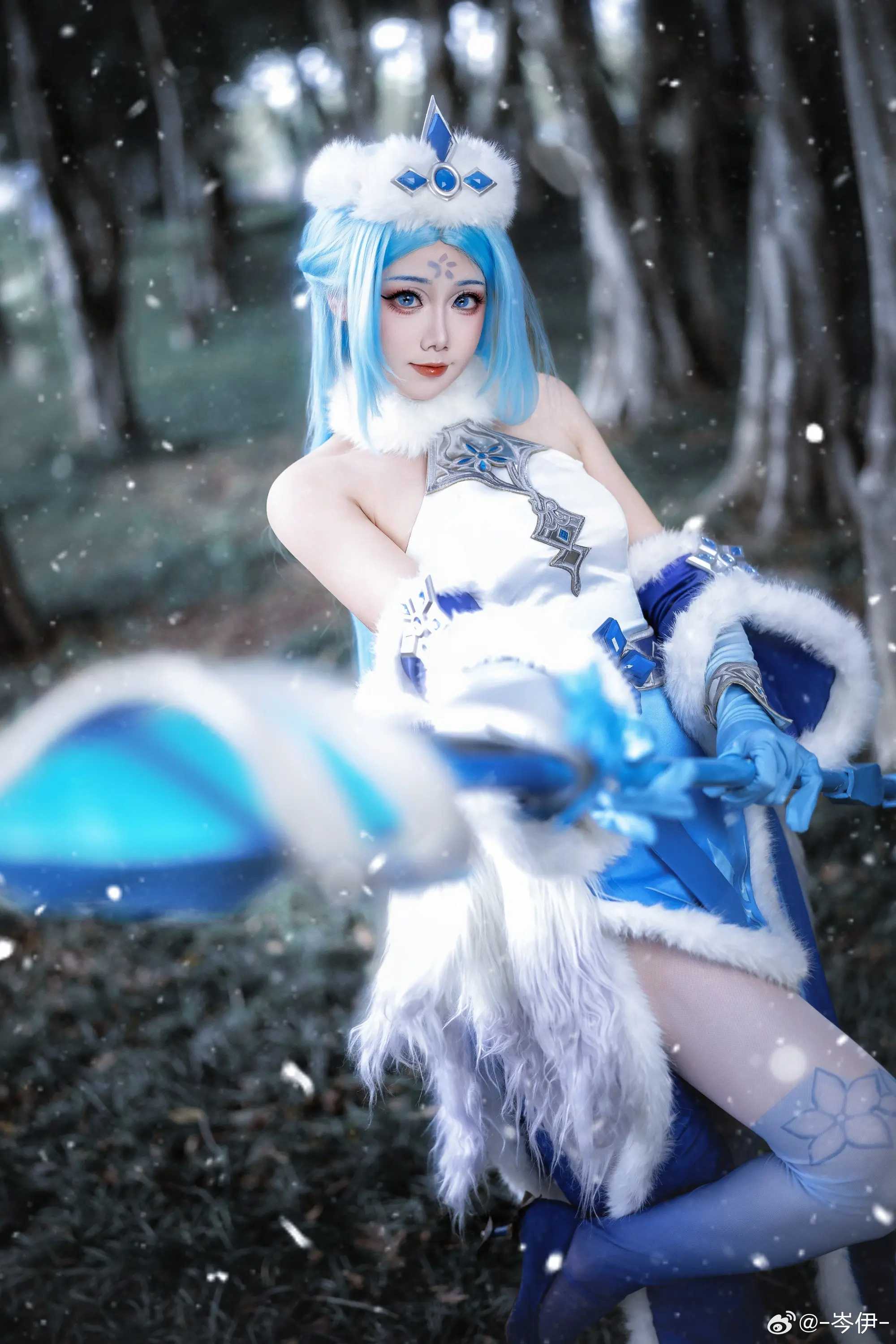 COSPLAY 王者荣耀 王昭君@-岑伊--公众号小姨ai