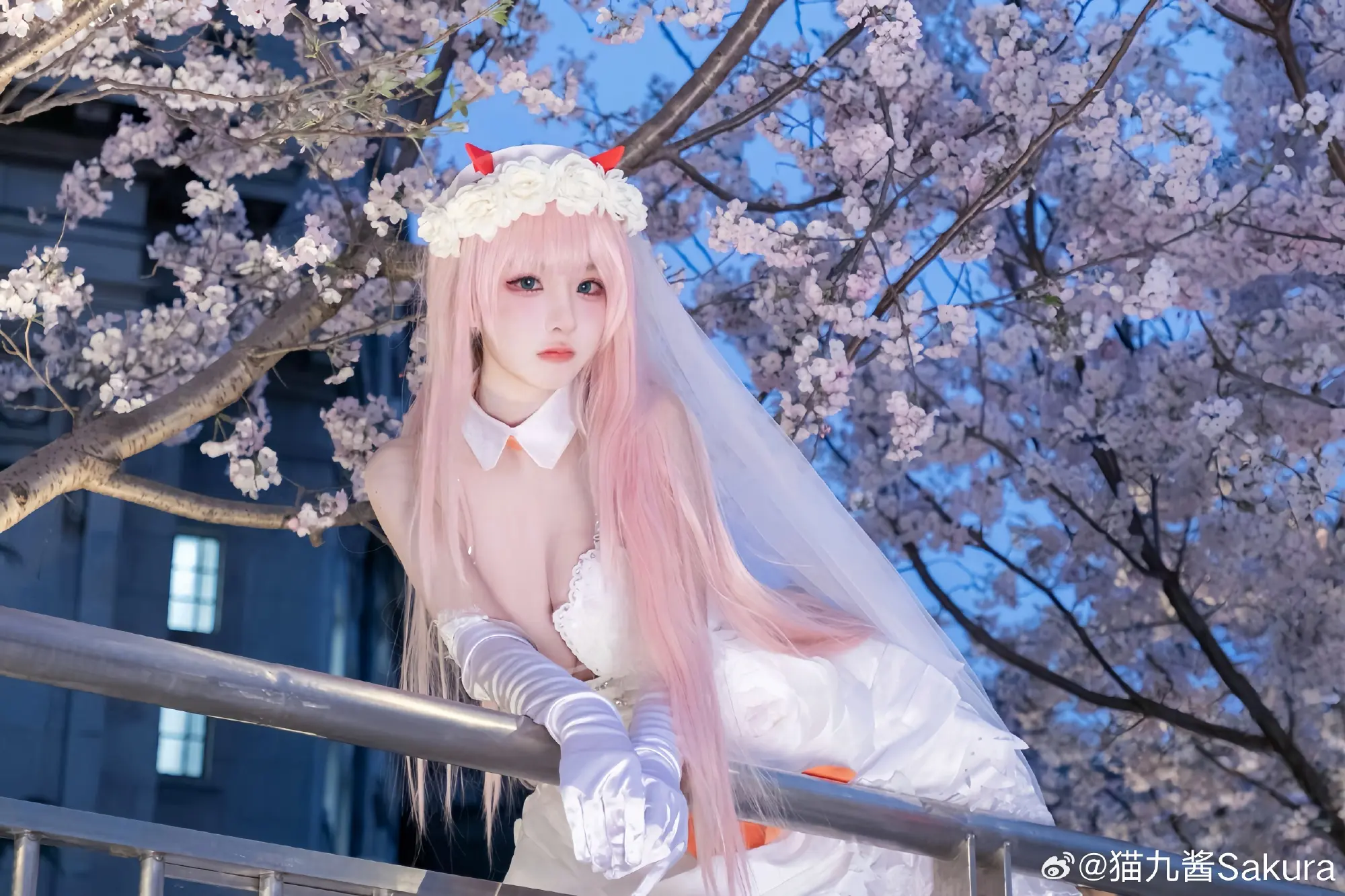 COSPLAY “ 约好了哦 不会分开的 ” DARLING in the FRANXX 国家队02@猫九酱Sakura-公众号小姨ai