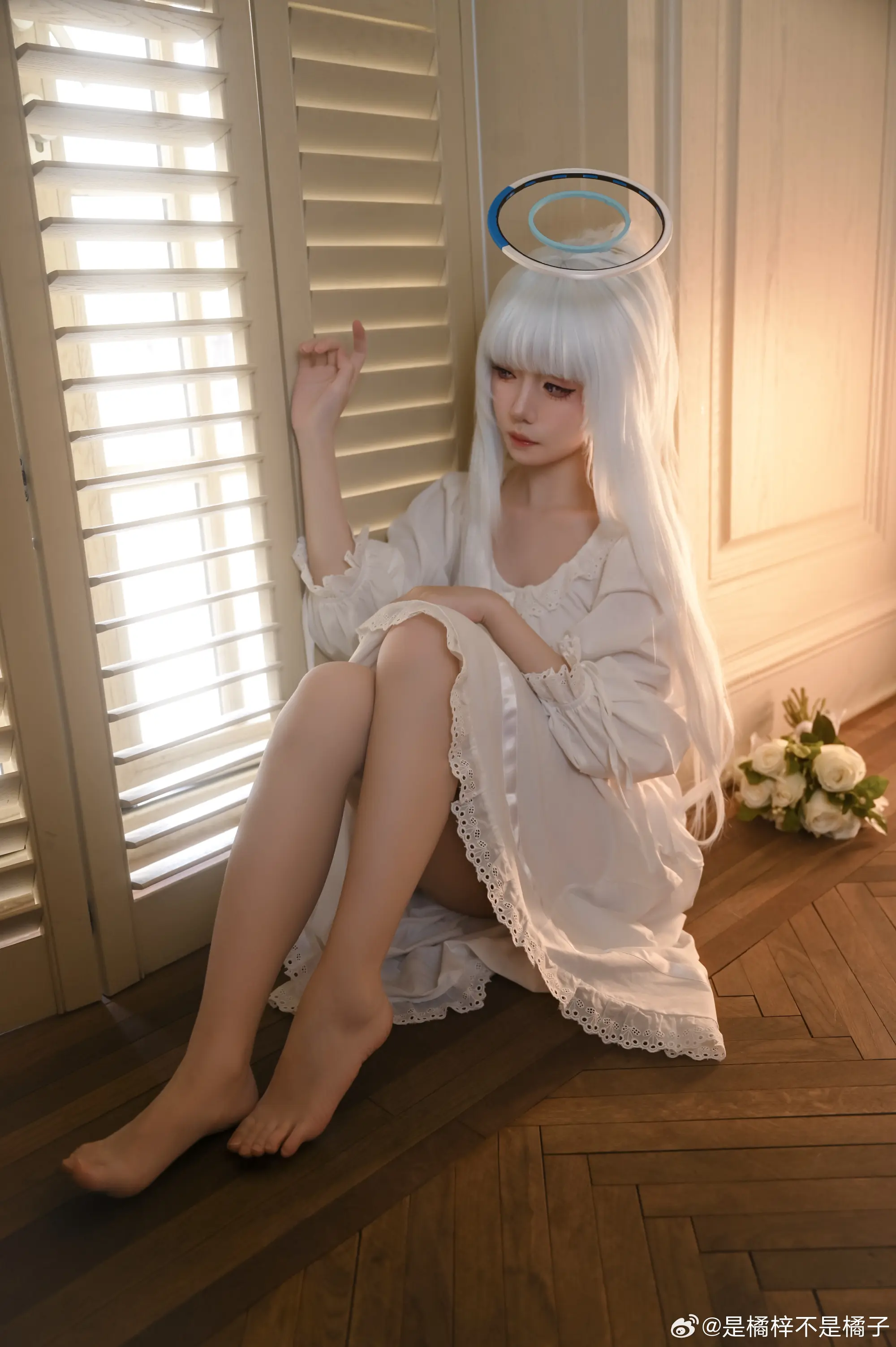 动漫Coser@是橘梓不是橘子 碧蓝档案-公众号小姨ai