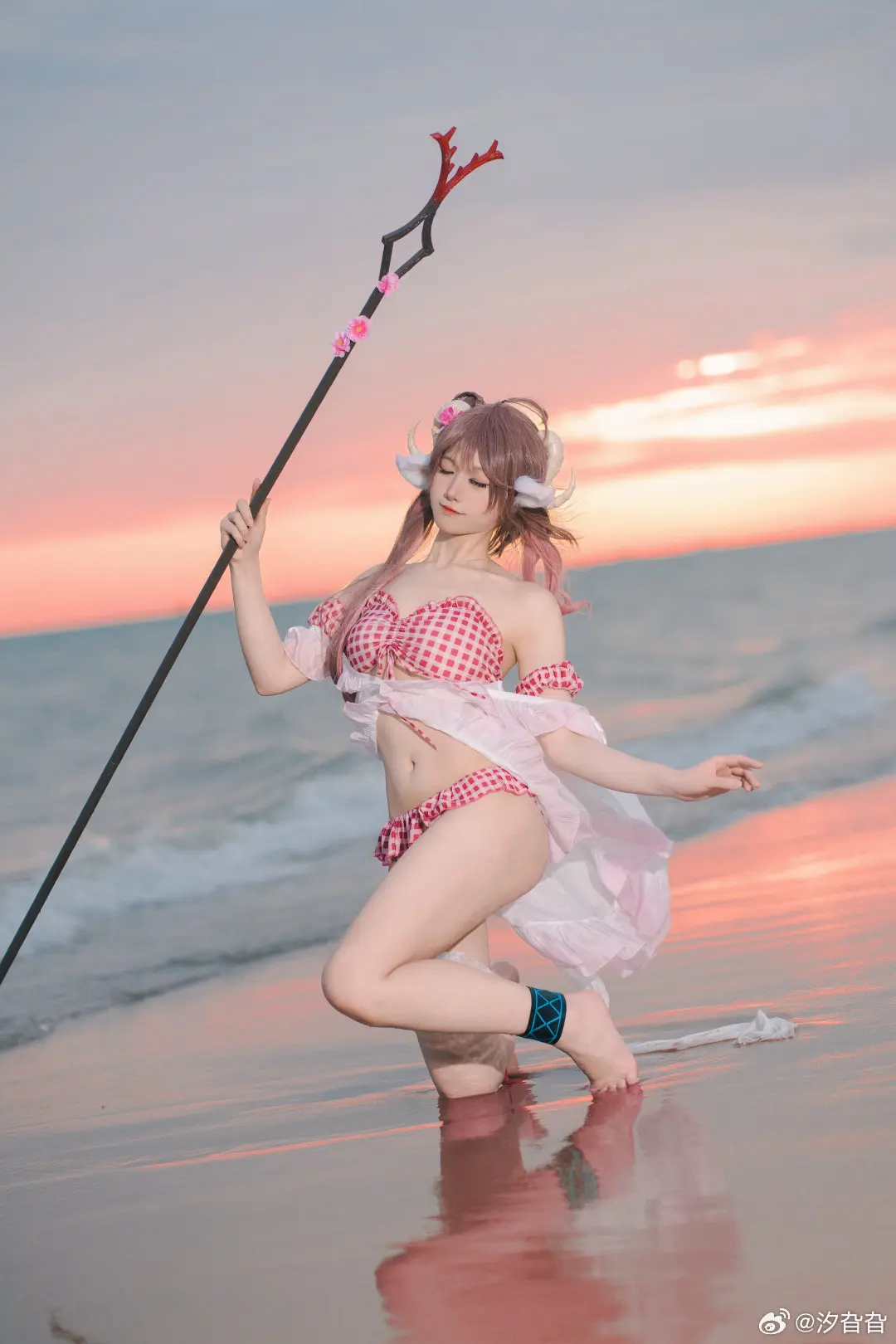 动漫Coser@汐旮旮 明日方舟-公众号小姨ai