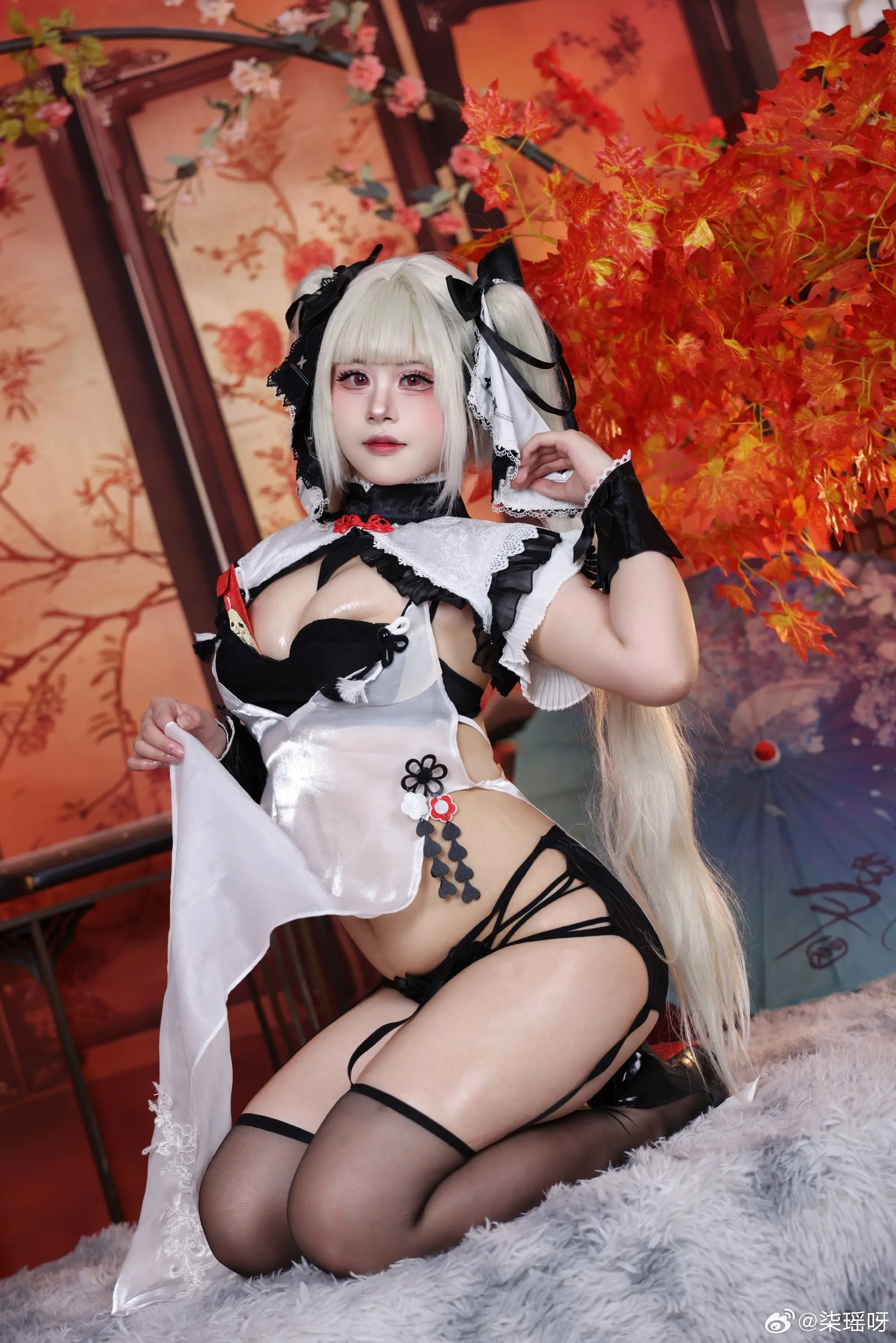 cosplau 指挥官，好慢，人家等得无聊死了 碧蓝航线 可畏@柒瑶呀-公众号小姨ai