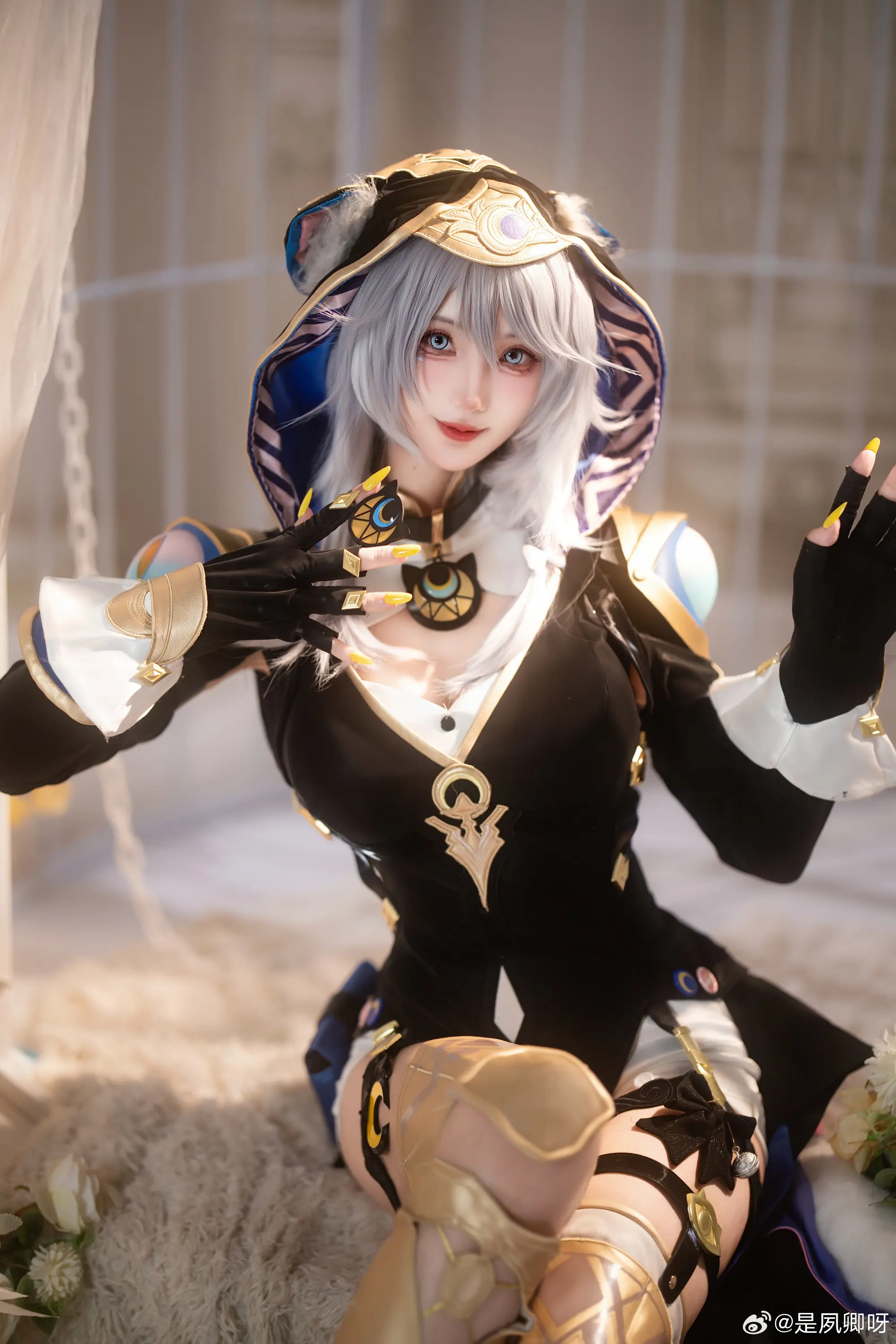 cosplay 爵士豪猫！爵士豪猫！ 星穹铁道 赛飞儿@是夙卿呀-公众号小姨ai