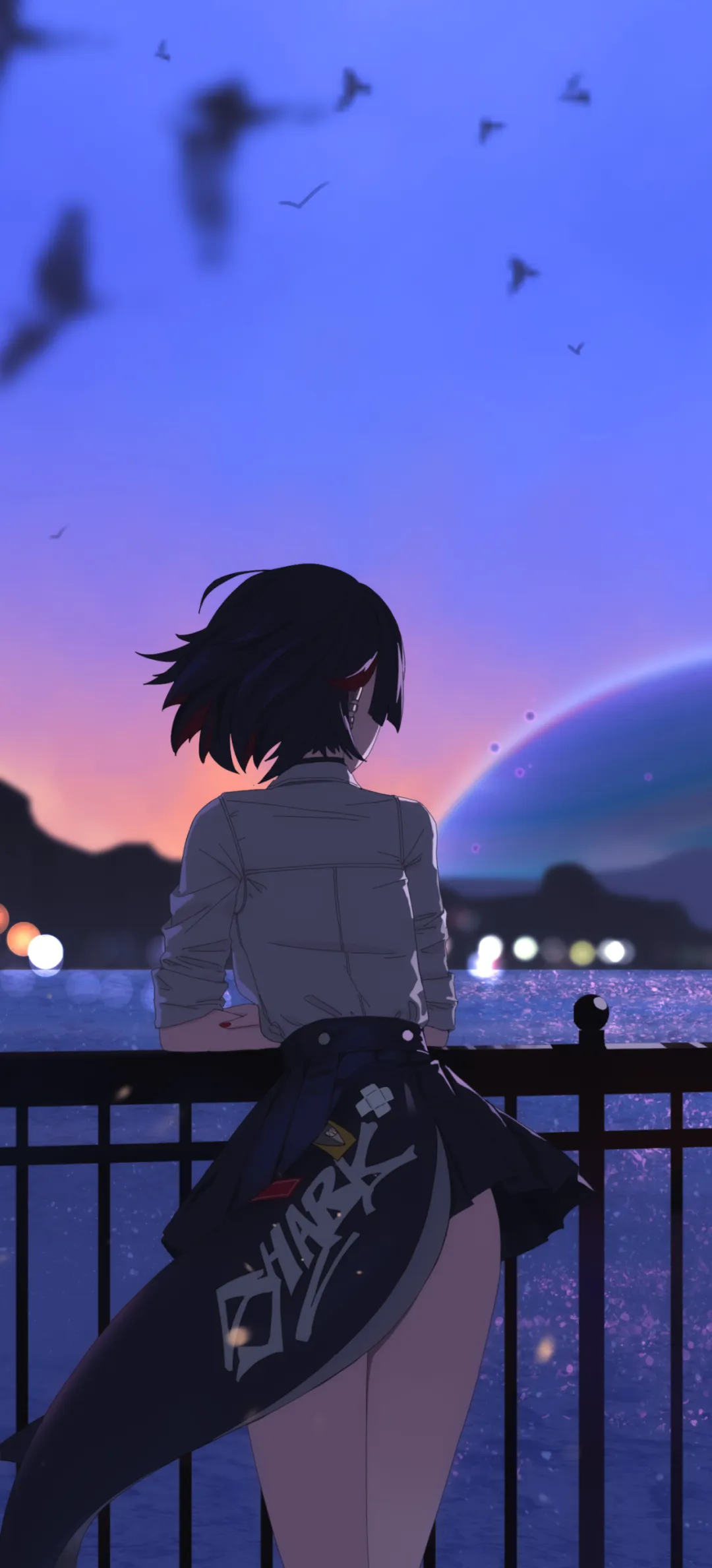 【动漫壁纸】鸣潮 菲比 绝区零 星见雅 赛马娘 原神 申鹤 海边银发美少女 草帽少女 插画美图推荐 壁纸-第1张