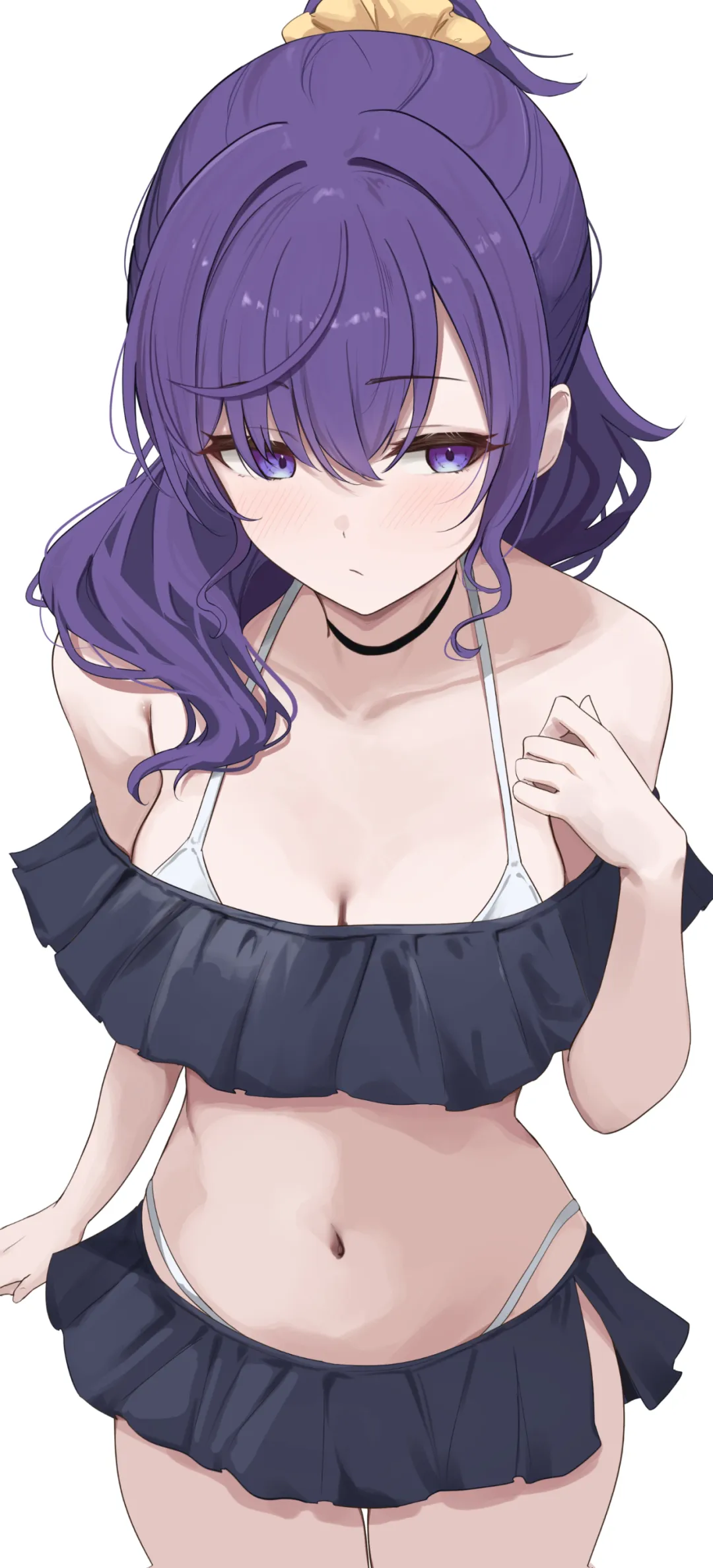 【动漫壁纸】鸣潮 菲比 绝区零 星见雅 赛马娘 原神 申鹤 海边银发美少女 草帽少女 插画美图推荐 壁纸-第8张