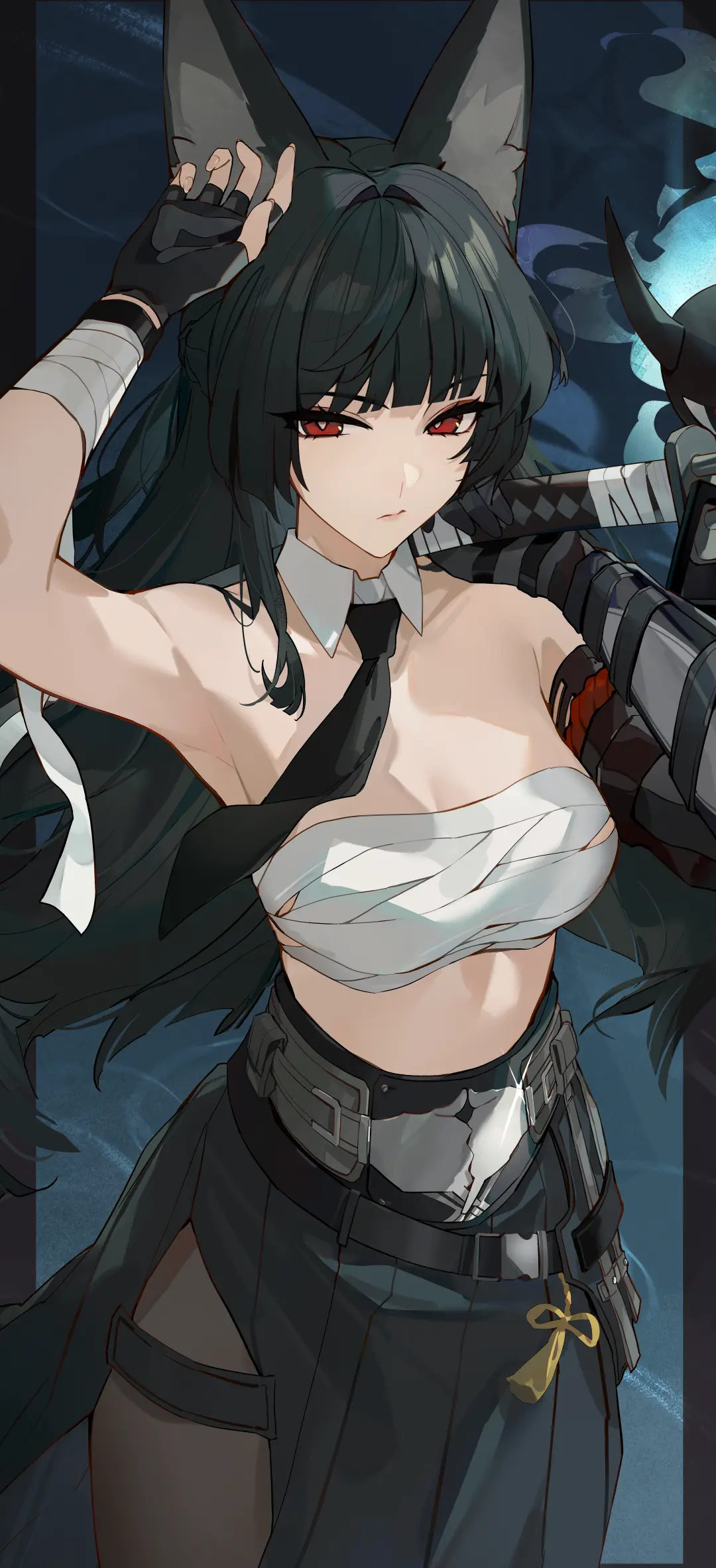 【动漫壁纸】明日方舟 Mon3tr Nikke：胜利女神 アルカナ 原神 芙宁娜 星穹铁道 风堇 绝区零 星见雅  插画美图推荐 壁纸-第8张