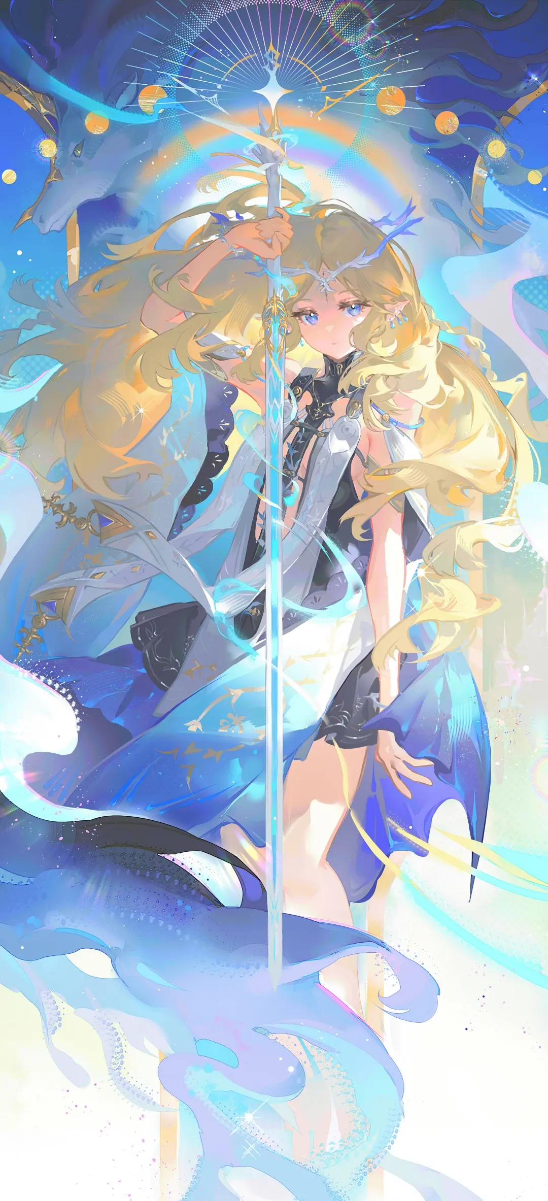 【动漫壁纸】明日方舟 Mon3tr Nikke：胜利女神 アルカナ 原神 芙宁娜 星穹铁道 风堇 绝区零 星见雅  插画美图推荐 壁纸-第14张