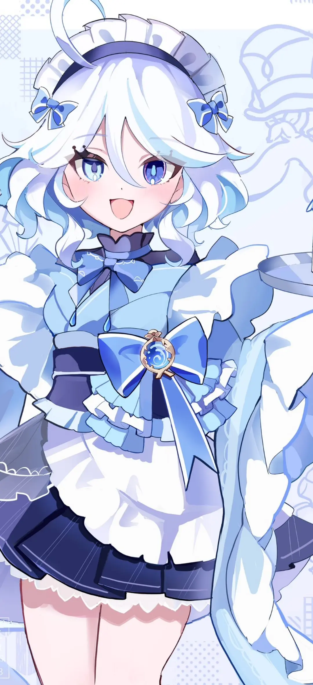 【动漫壁纸】明日方舟 Mon3tr Nikke：胜利女神 アルカナ 原神 芙宁娜 星穹铁道 风堇 绝区零 星见雅  插画美图推荐 壁纸-第15张