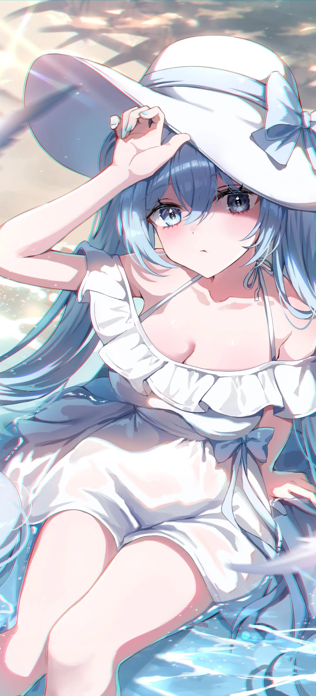 【动漫壁纸】绝区零 爱莲乔 星穹铁道 星 赛飞儿 海边草帽美少女 插画美图推荐 壁纸-第6张