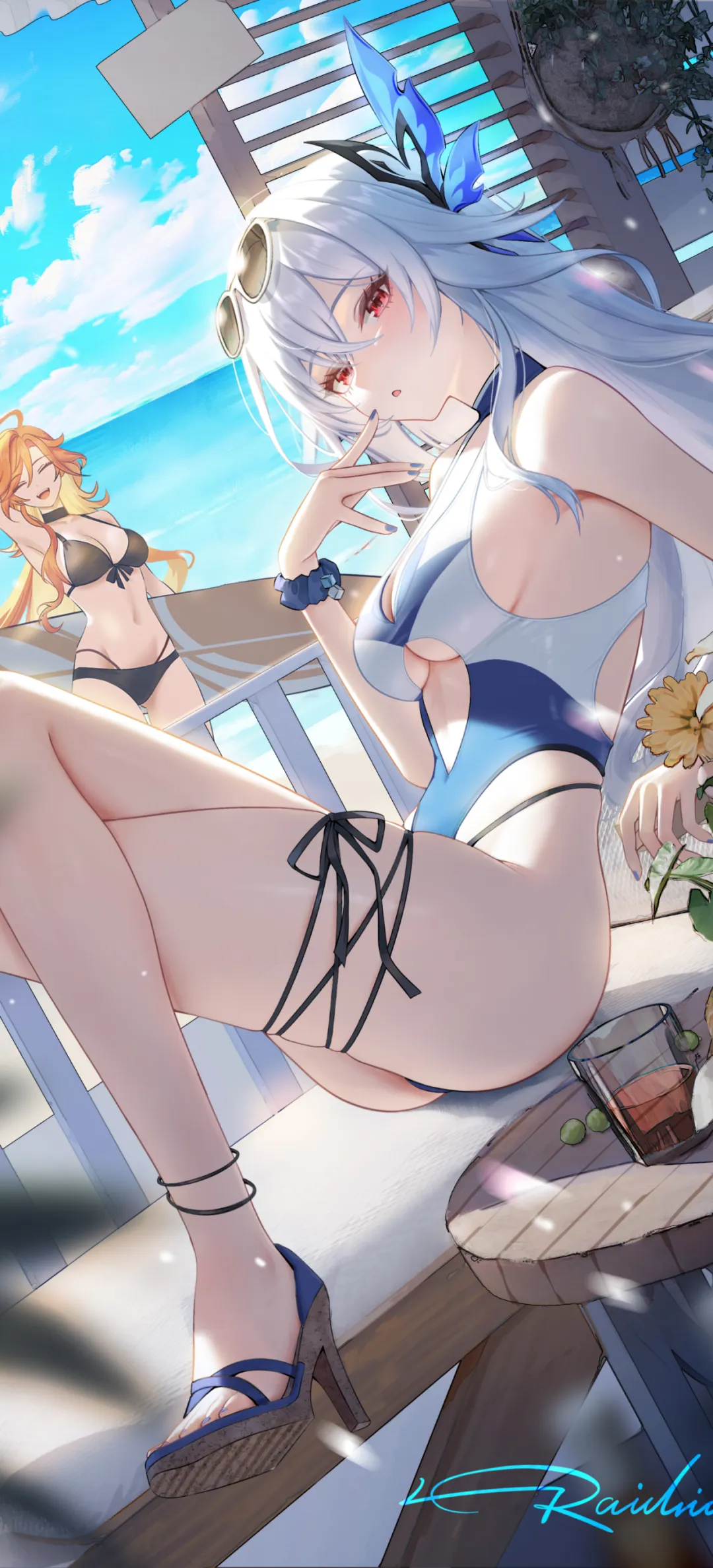 【动漫壁纸】虚拟偶像 古石ビジュー Lupa 美少女插画壁纸来咯~ 壁纸-第6张