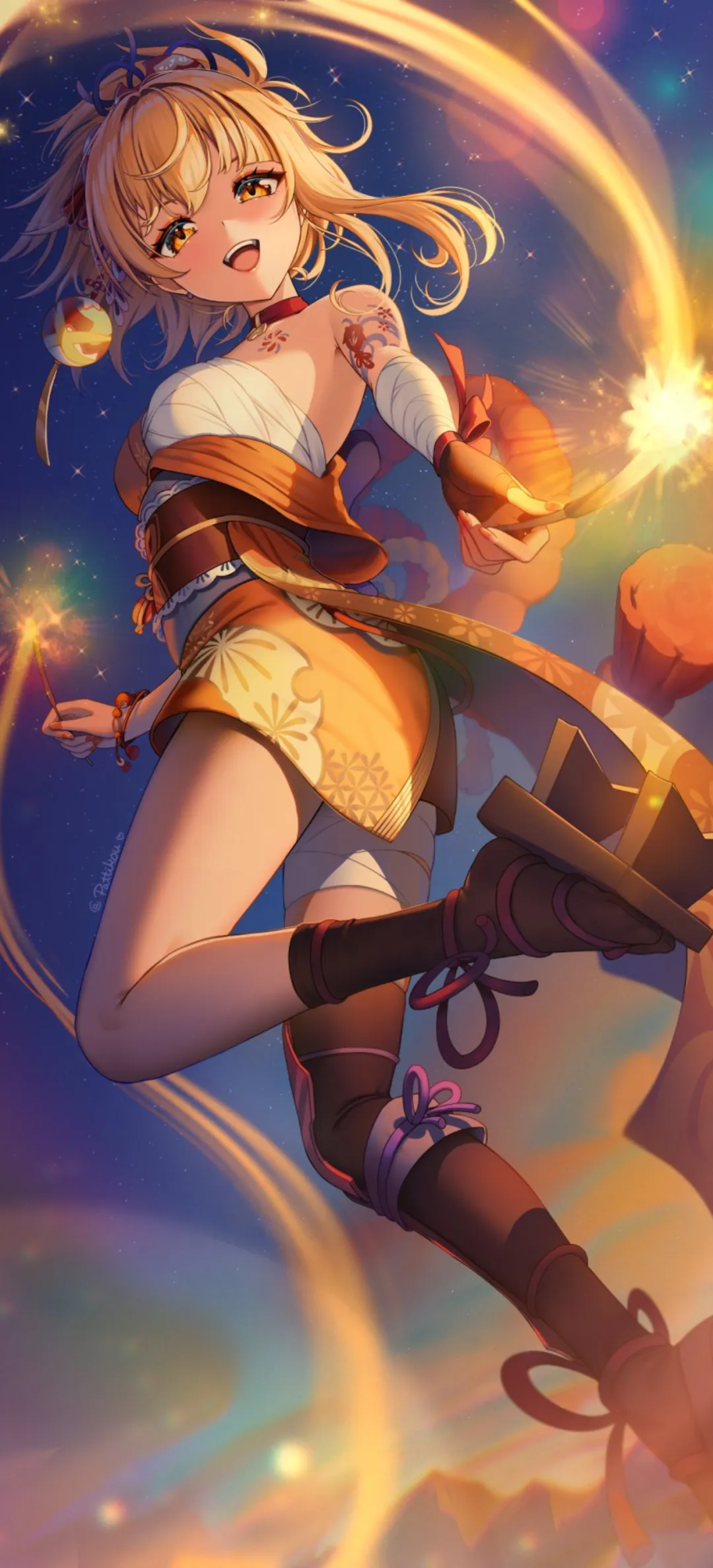 【动漫壁纸】EVA 明日香 原神 宵宫 芙宁娜 绝区零 星见雅 蔚蓝档案 阿罗娜 插画美图推荐 壁纸-第10张