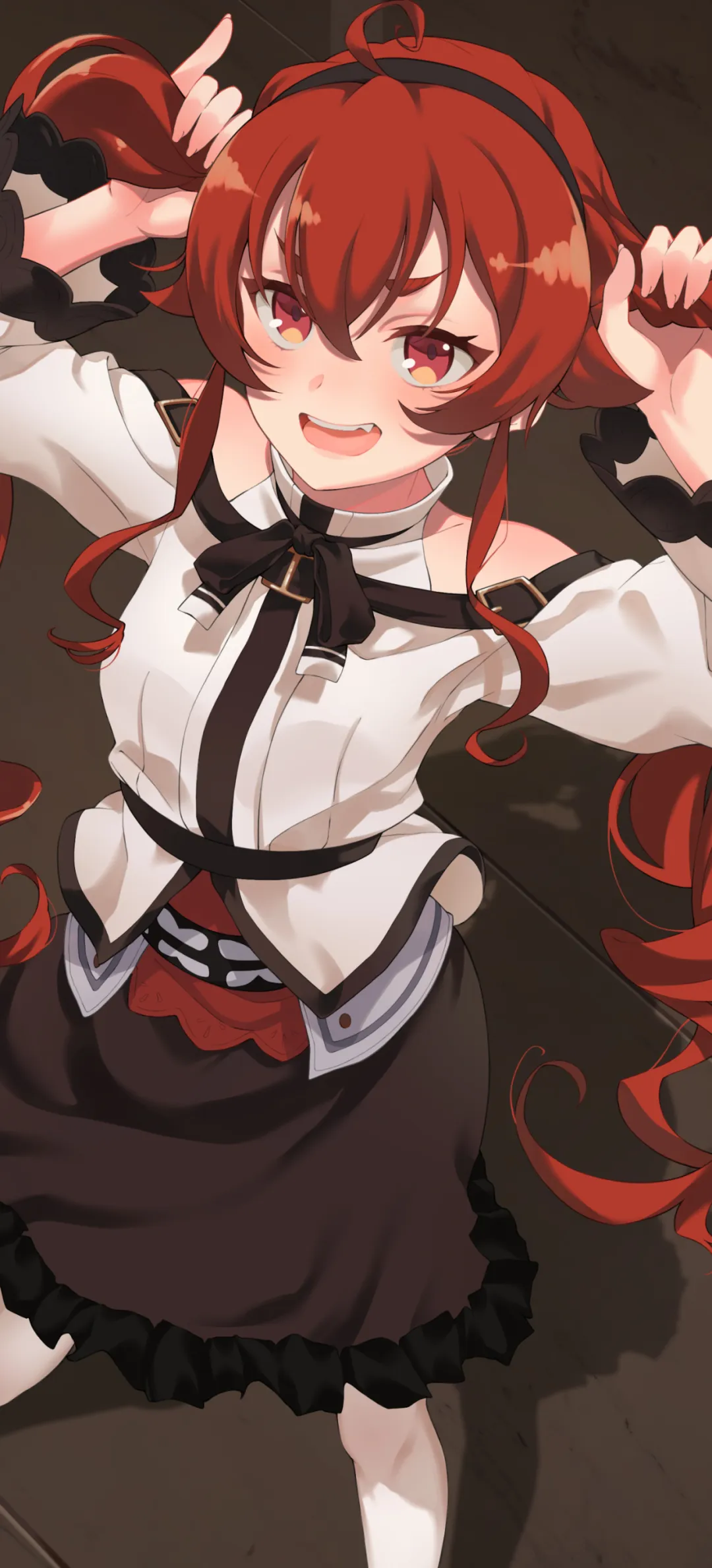 【动漫壁纸】今日份动漫美少女插画来咯~ 女仆少女 绝区零 星见雅 玲 星铁 流萤 壁纸-第2张