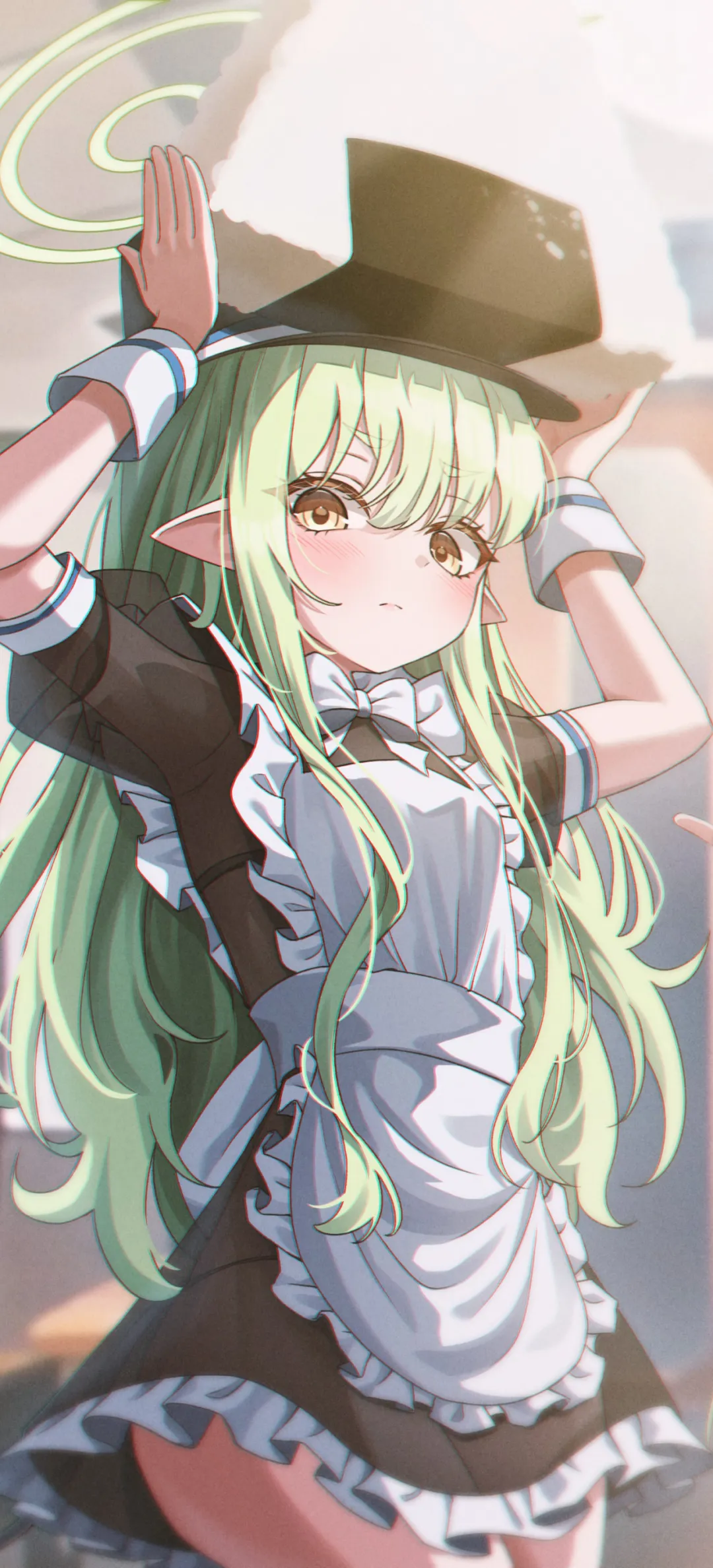 【动漫壁纸】今日份动漫美少女插画来咯~ 女仆少女 绝区零 星见雅 玲 星铁 流萤 壁纸-第5张