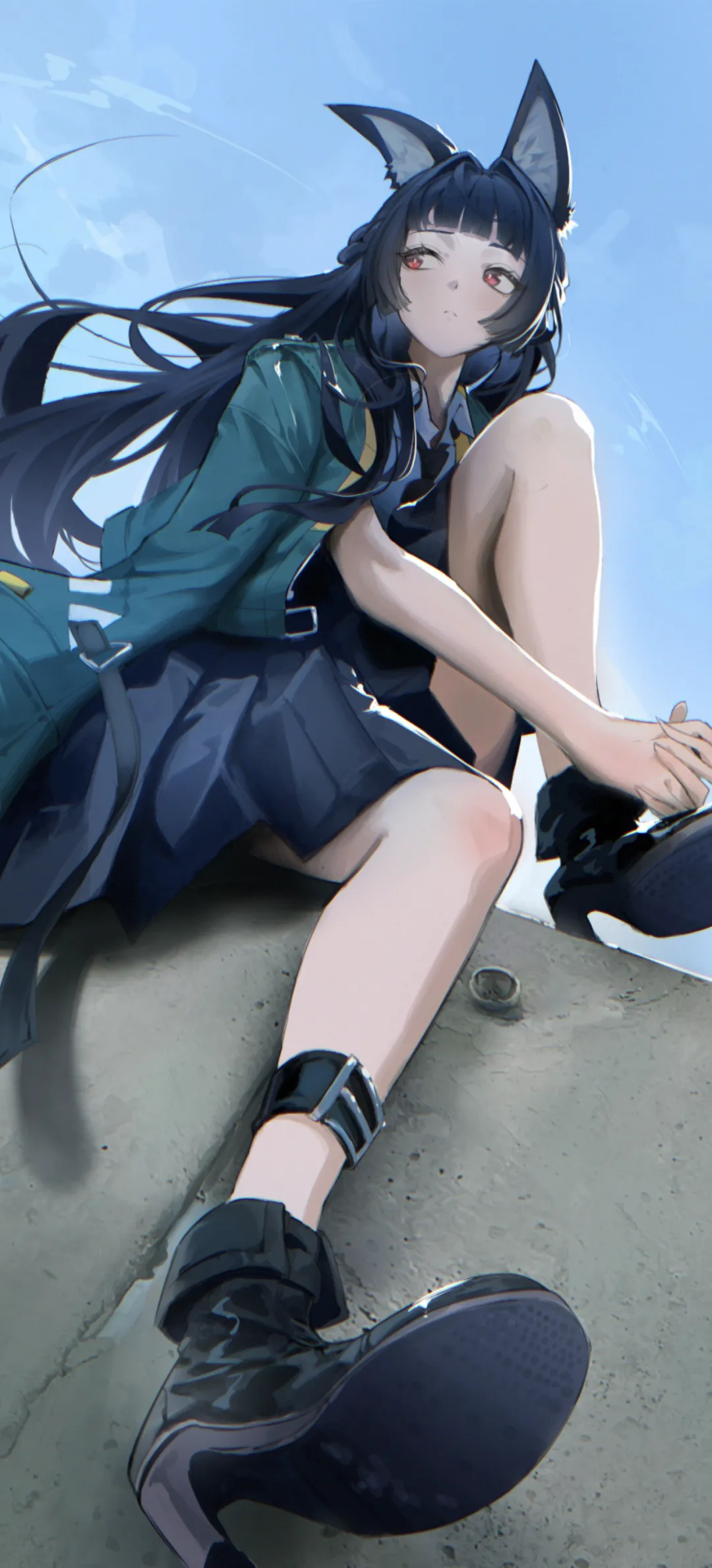 【动漫壁纸】今日份动漫美少女插画来咯~ 女仆少女 绝区零 星见雅 玲 星铁 流萤 壁纸-第7张