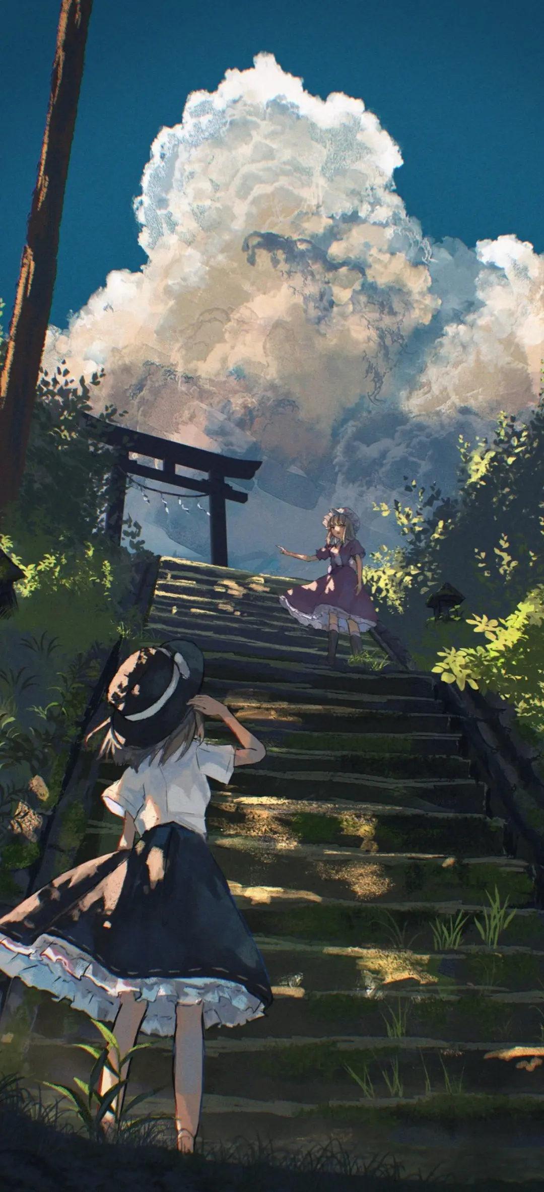 【动漫壁纸】星穹铁道 流萤 符玄 蔚蓝档案 普拉娜 桐生桔梗 小鸟游星野 羽島めい 原神 胡桃 宵宫 插画美图推荐 壁纸-第9张