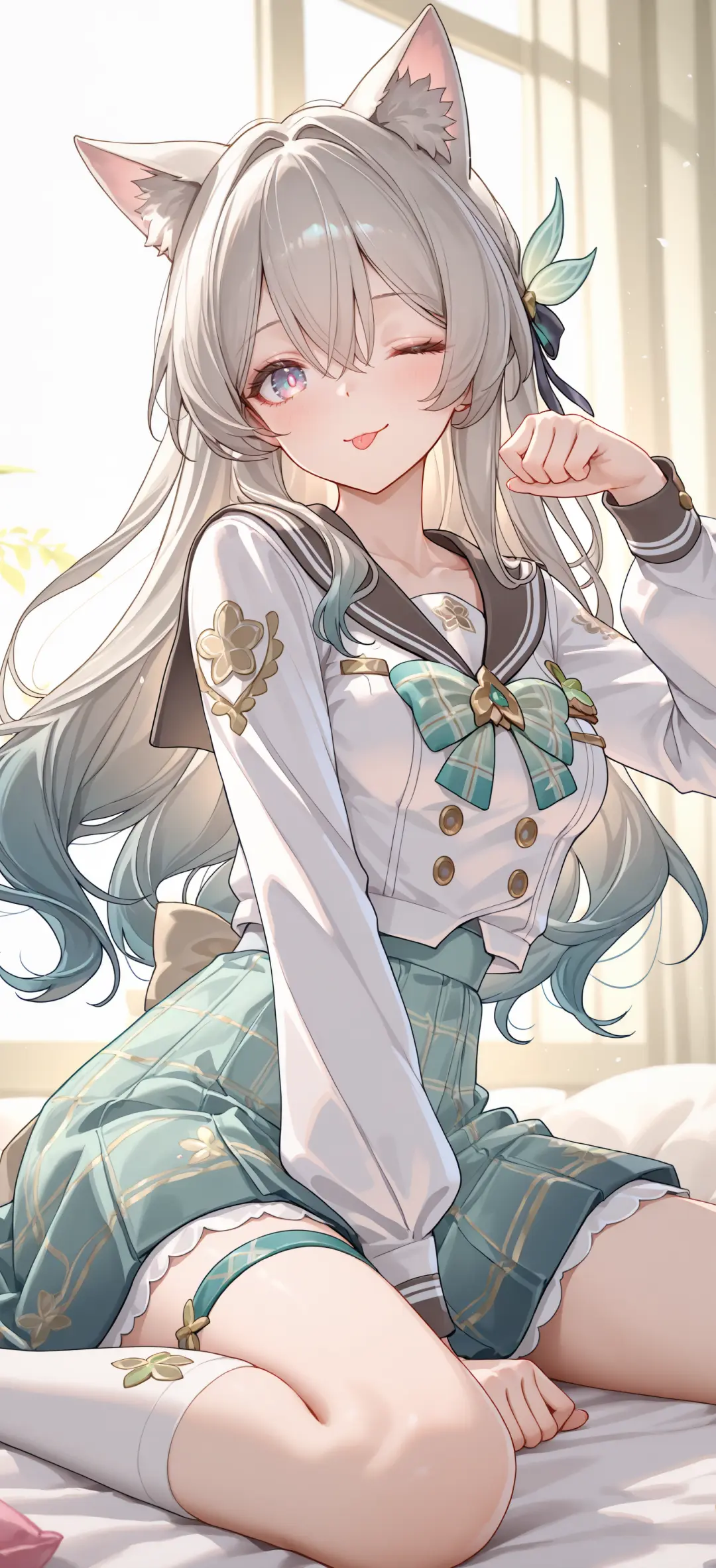 【动漫壁纸】蔚蓝档案 早濑优香 调月莉音 蔚蓝档案 早濑优香 调月莉音 星穹铁道 流萤 Miku 绝区零 仪玄 插画美图推荐 壁纸-第11张