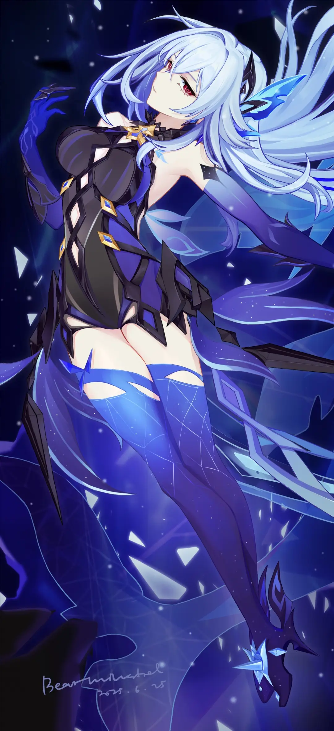 【动漫壁纸】明日方舟 鞭刃 藍沢エマ 蔚蓝档案 仲正一花 星穹铁道 银狼 遐蝶 绝区零 仪玄 插画美图推荐 壁纸-第5张