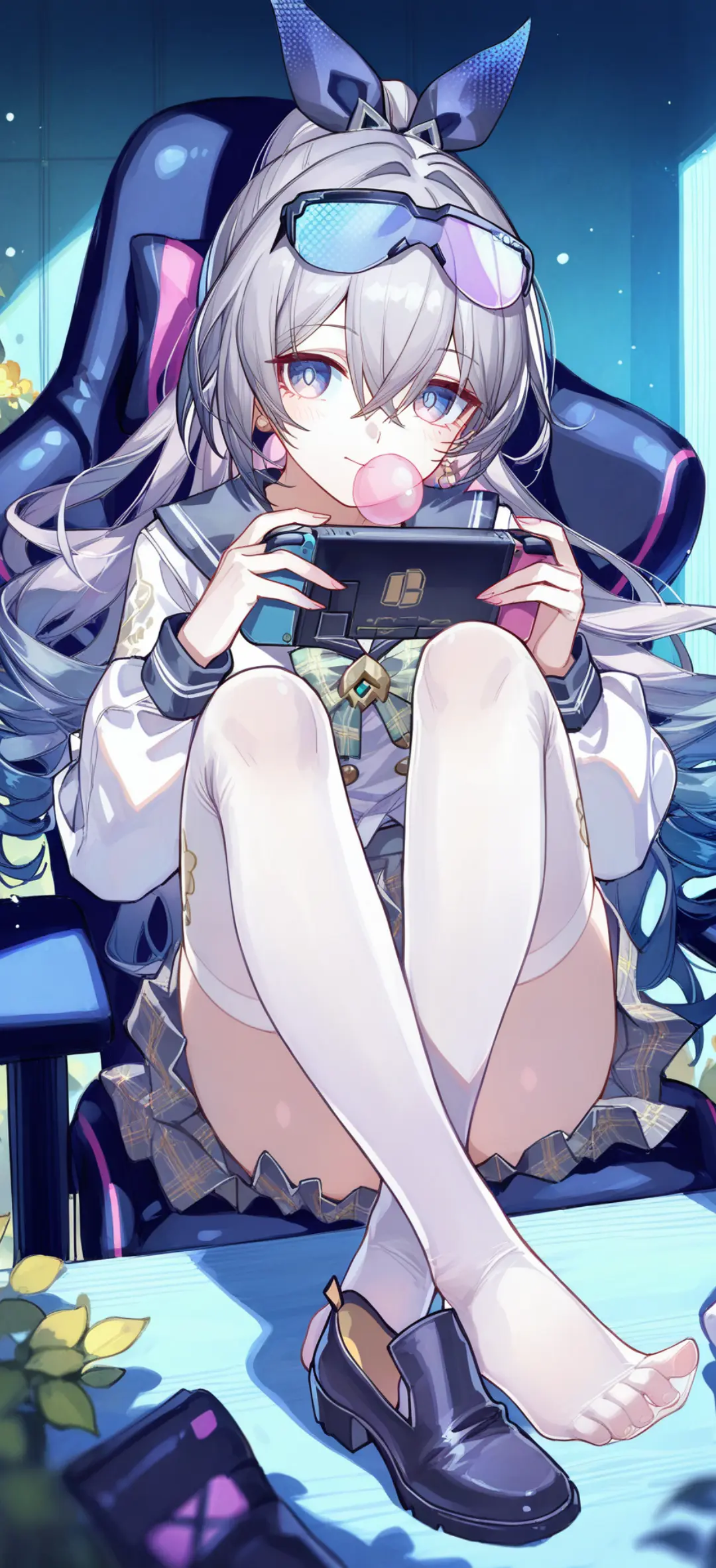 【动漫壁纸】明日方舟 鞭刃 藍沢エマ 蔚蓝档案 仲正一花 星穹铁道 银狼 遐蝶 绝区零 仪玄 插画美图推荐 壁纸-第13张