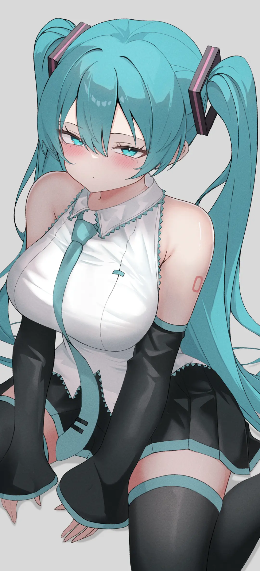 【动漫壁纸】蔚蓝档案 羽川莲实 绝区零 橘福福 仪玄 女仆艾莲乔 Miku 鸣潮 赞妮 卡提希娅 星穹铁道 流萤 插画美图推荐 壁纸-第4张