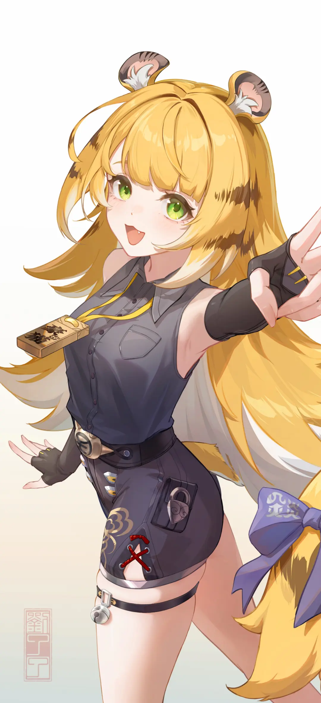 【动漫壁纸】蔚蓝档案 羽川莲实 绝区零 橘福福 仪玄 女仆艾莲乔 Miku 鸣潮 赞妮 卡提希娅 星穹铁道 流萤 插画美图推荐 壁纸-第13张