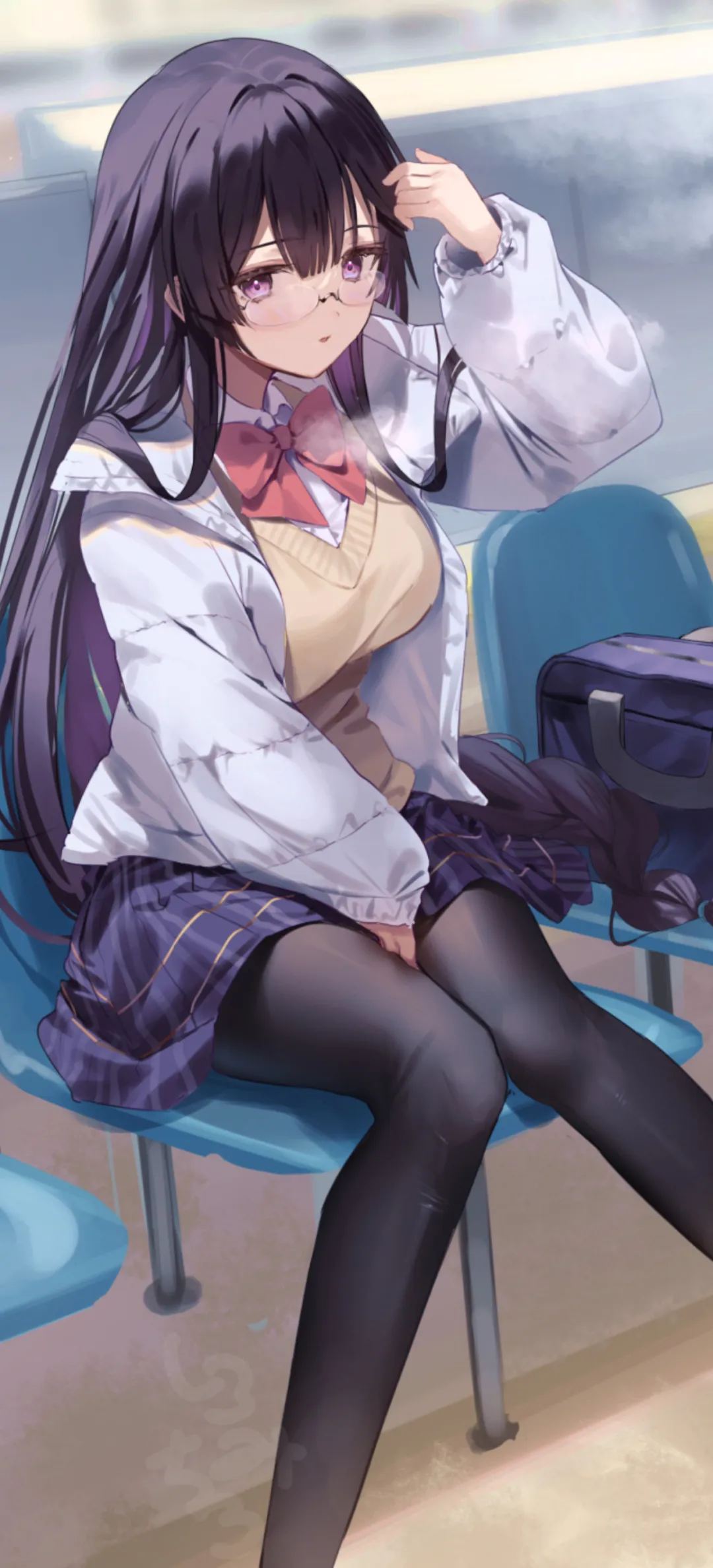【动漫壁纸】绝区零 薇薇安 机械纪元 2B 海边美少女 原神 神里绫华 插画美图推荐 壁纸-第7张