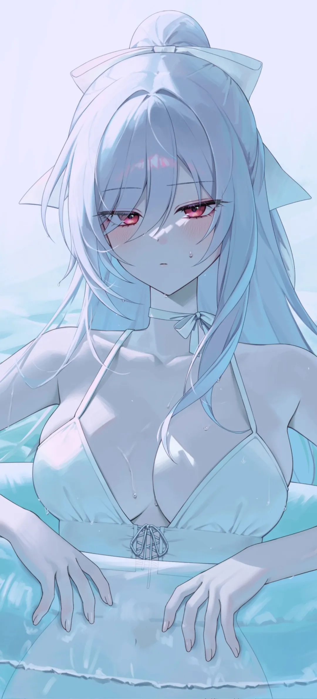 【动漫壁纸】绝区零 薇薇安 机械纪元 2B 海边美少女 原神 神里绫华 插画美图推荐-公众号小姨ai