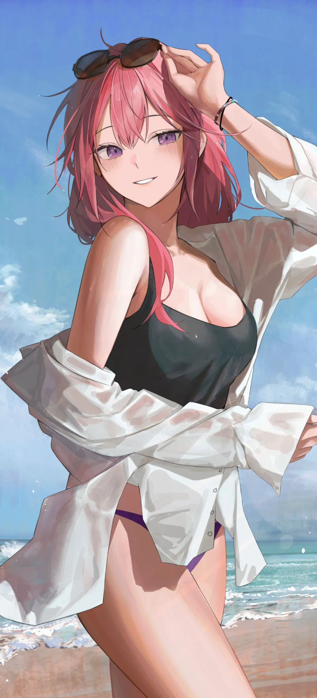 【动漫壁纸】今日插画美少女来咯~-公众号小姨ai