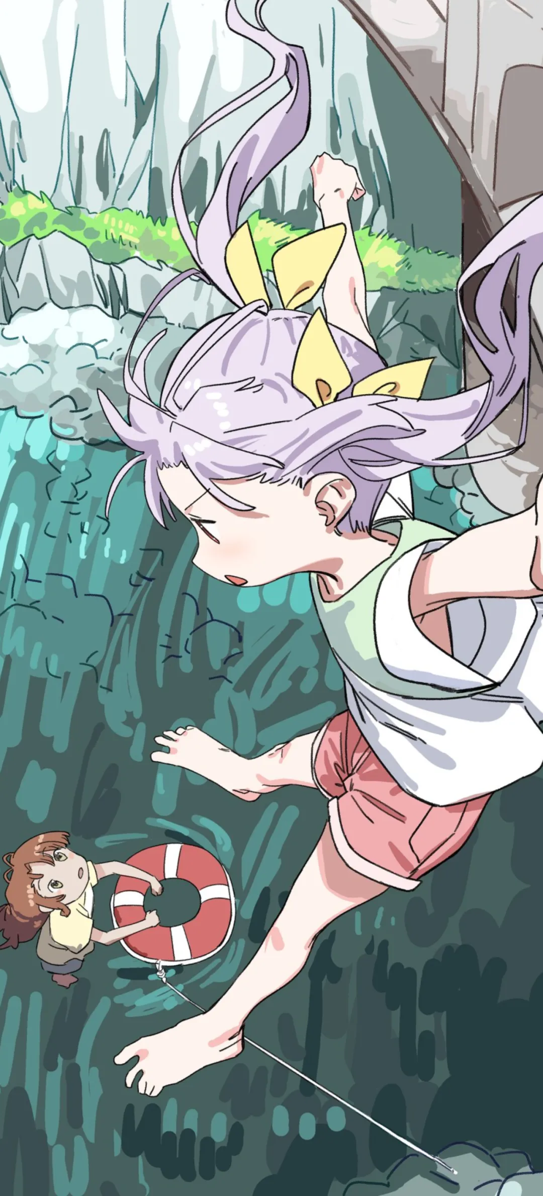 【动漫壁纸】鸣潮 鲁帕 兽耳美少女 银发超酷女仆 插画美图推荐 壁纸-第5张