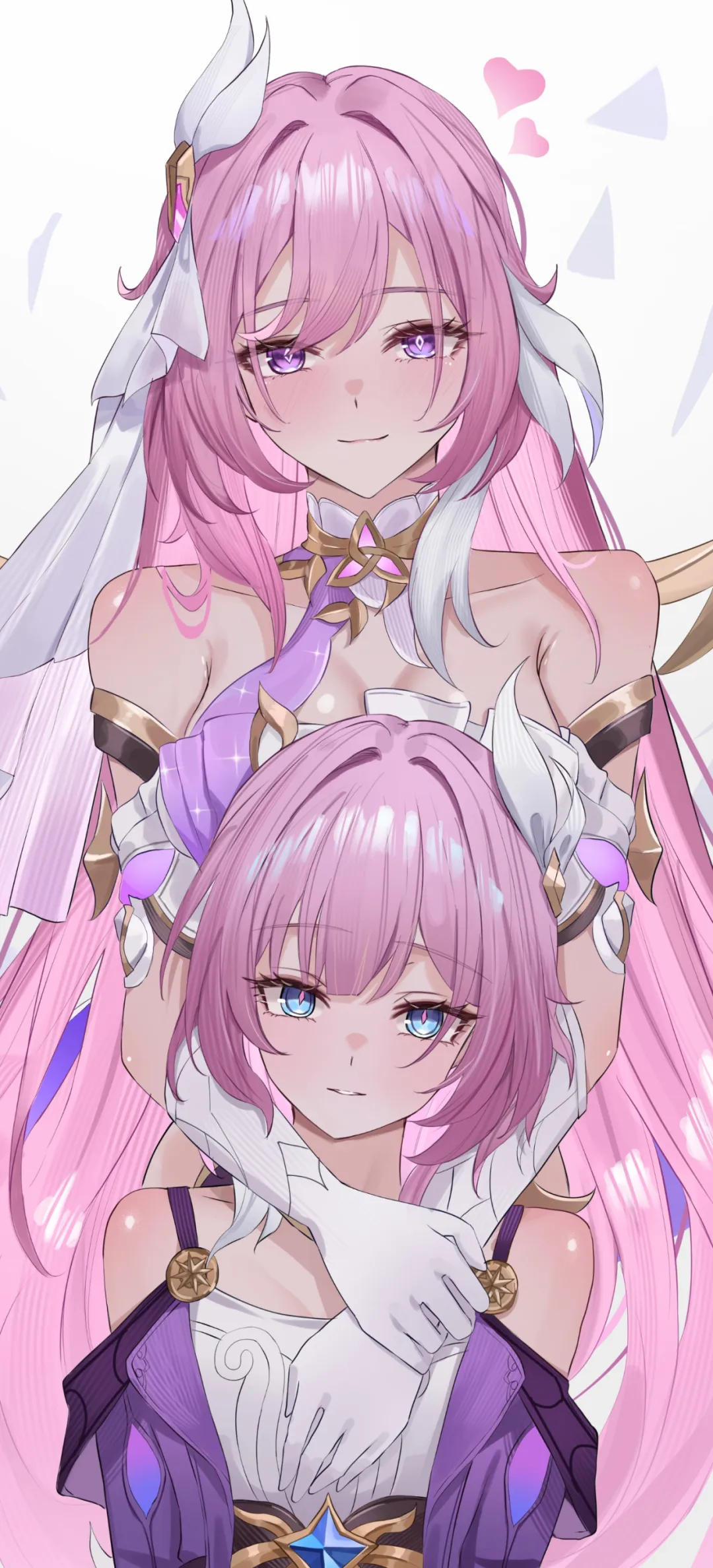 【动漫壁纸】崩坏3 爱莉希雅 蔚蓝档案 垃圾兔 小鸟游星野 绝区零 星见雅 插画美图推荐-公众号小姨ai