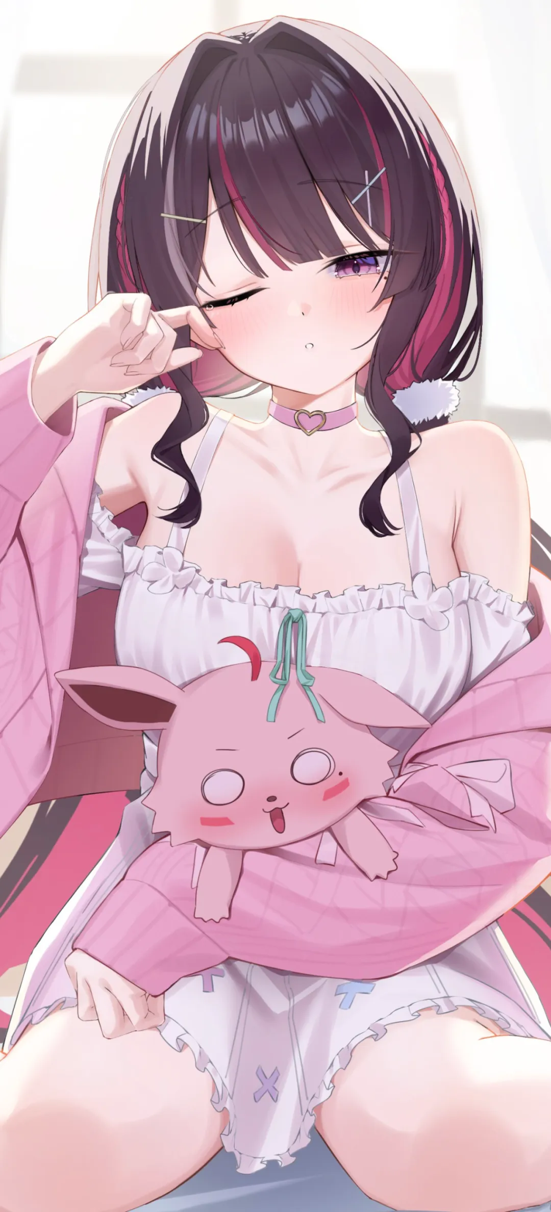 【动漫壁纸】原神 胡桃 芙宁娜 赛马娘 绝区零 仪玄 海边 白色连衣裙 美少女 插画美图推荐 壁纸-第1张
