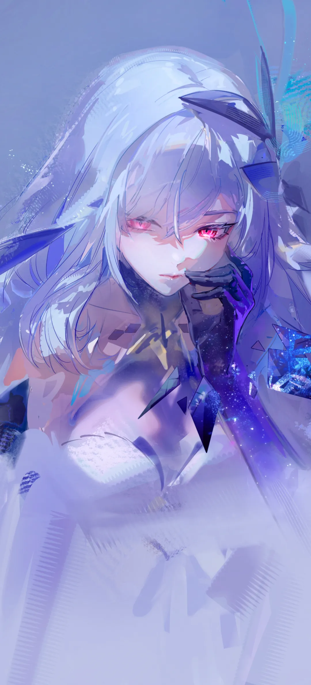 【动漫壁纸】原神 胡桃 芙宁娜 赛马娘 绝区零 仪玄 海边 白色连衣裙 美少女 插画美图推荐 壁纸-第7张