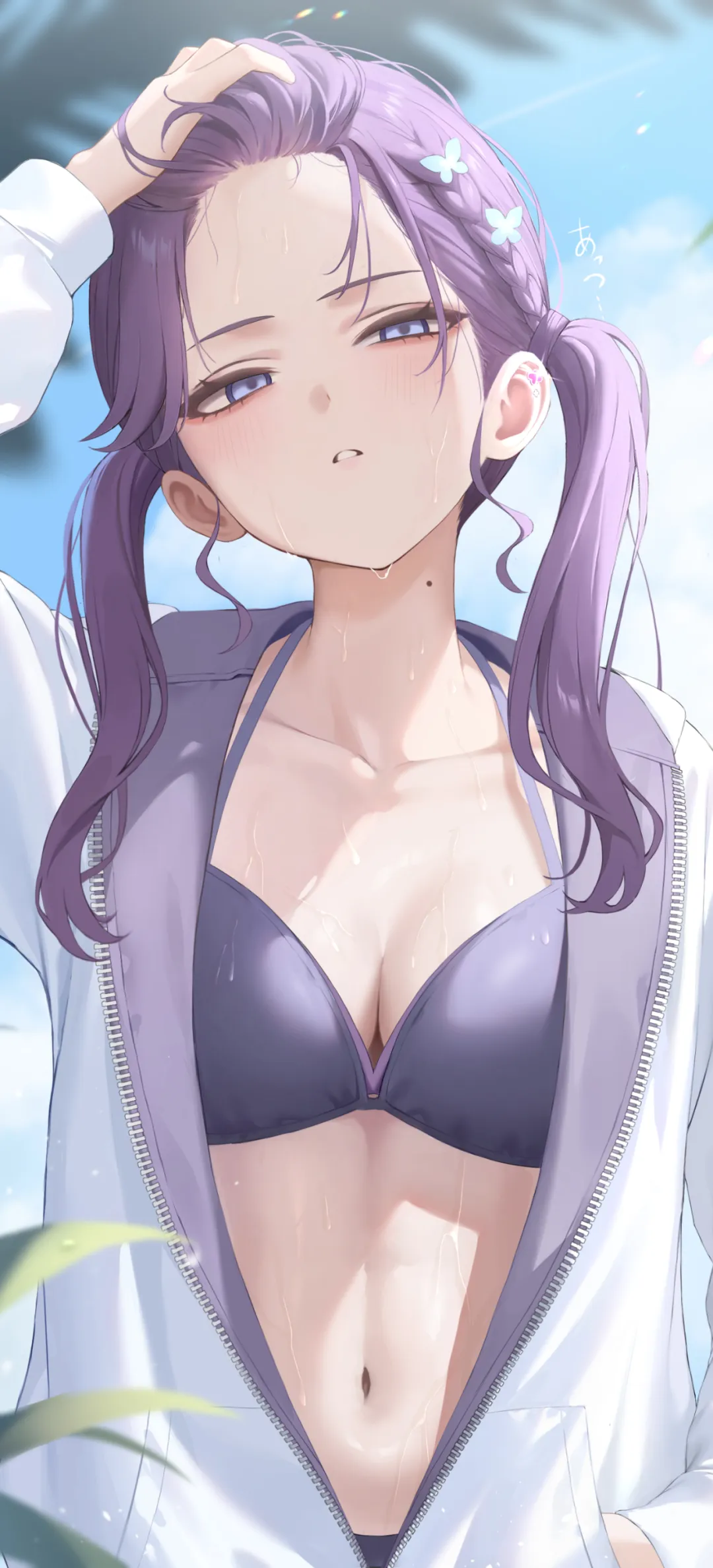 【动漫壁纸】今日的动漫美少女插画来咯，这次有点好看-公众号小姨ai