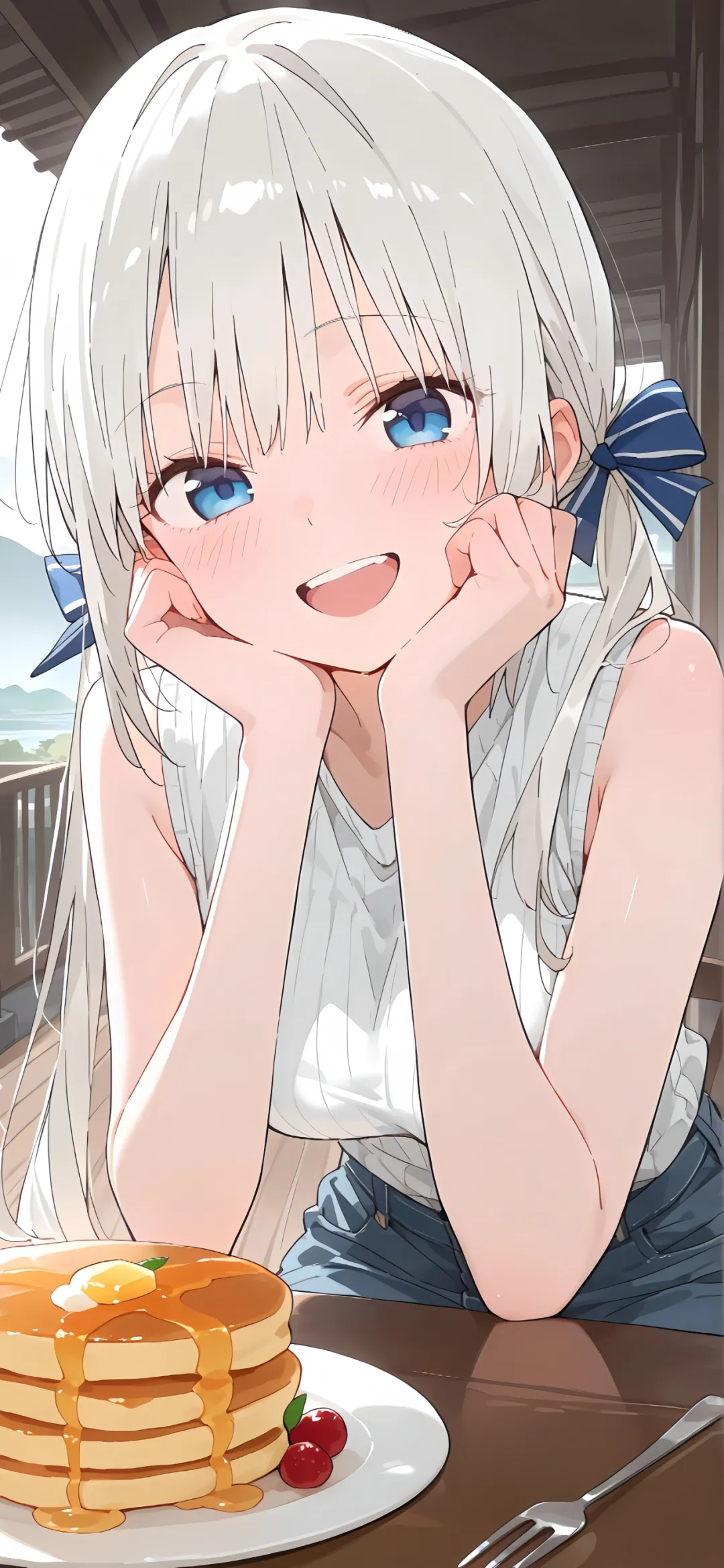 【动漫壁纸】今日插画美少女来咯，免费下载。 壁纸-第5张