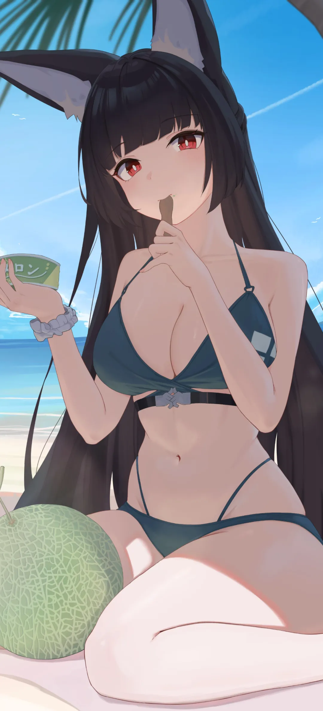 【动漫壁纸】绝区零 艾莲乔 仪玄 原神 芙宁娜 茜特菈莉 蔚蓝档案 砂狼白子 兽耳美少女 插画美图推荐 壁纸-第6张