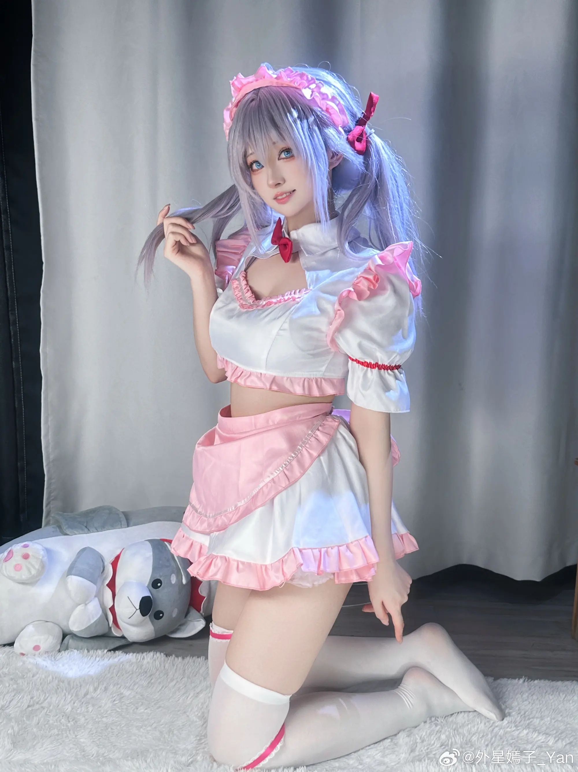 cosplay 不时轻声地以俄语遮羞的邻座艾莉同学 v在这里放一块艾莉小蛋糕🎂@外星嫣子_Yan-公众号小姨ai