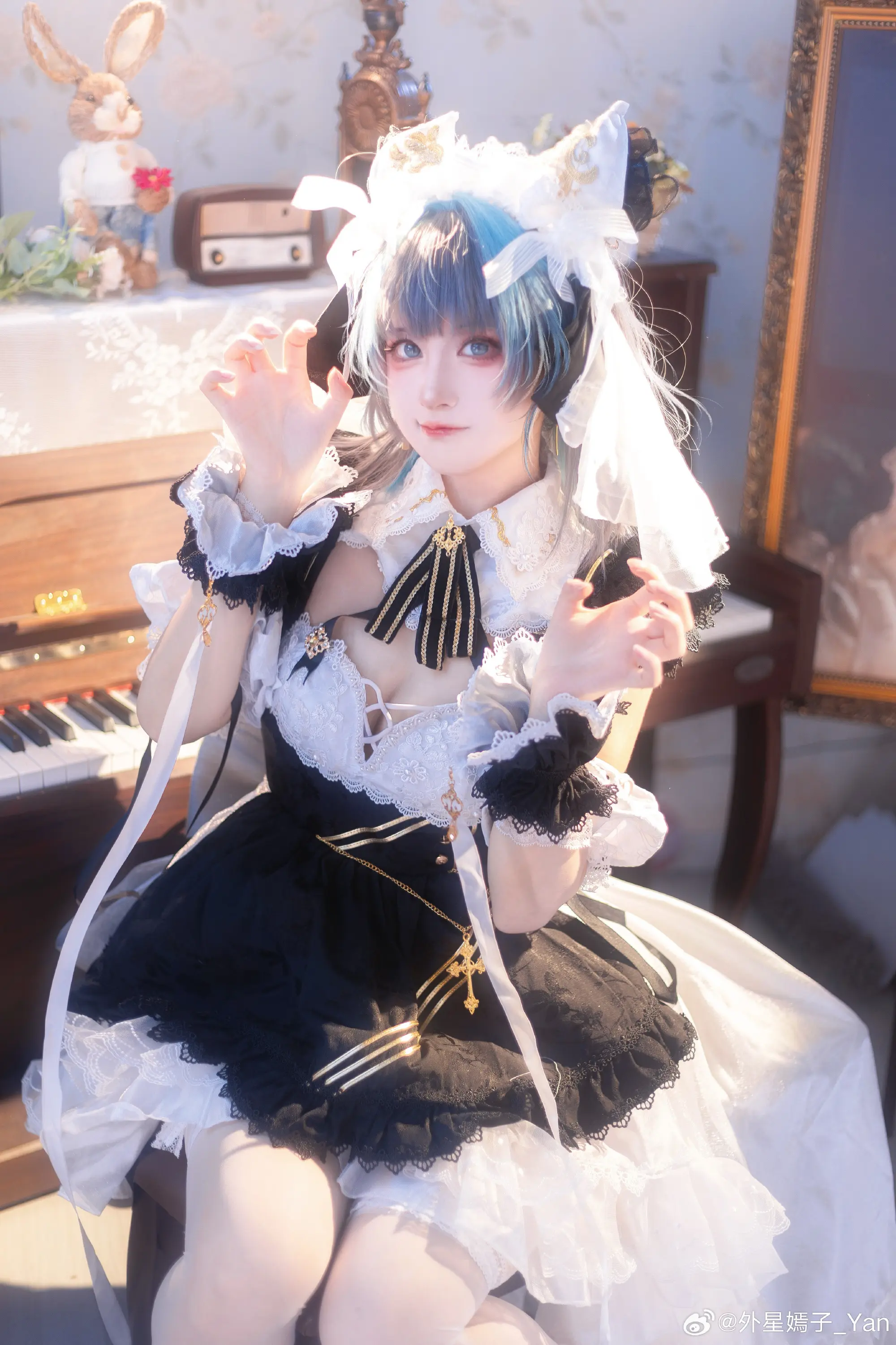 cosplay 碧蓝航线 柴 郡 猫@外星嫣子_Yan-公众号小姨ai