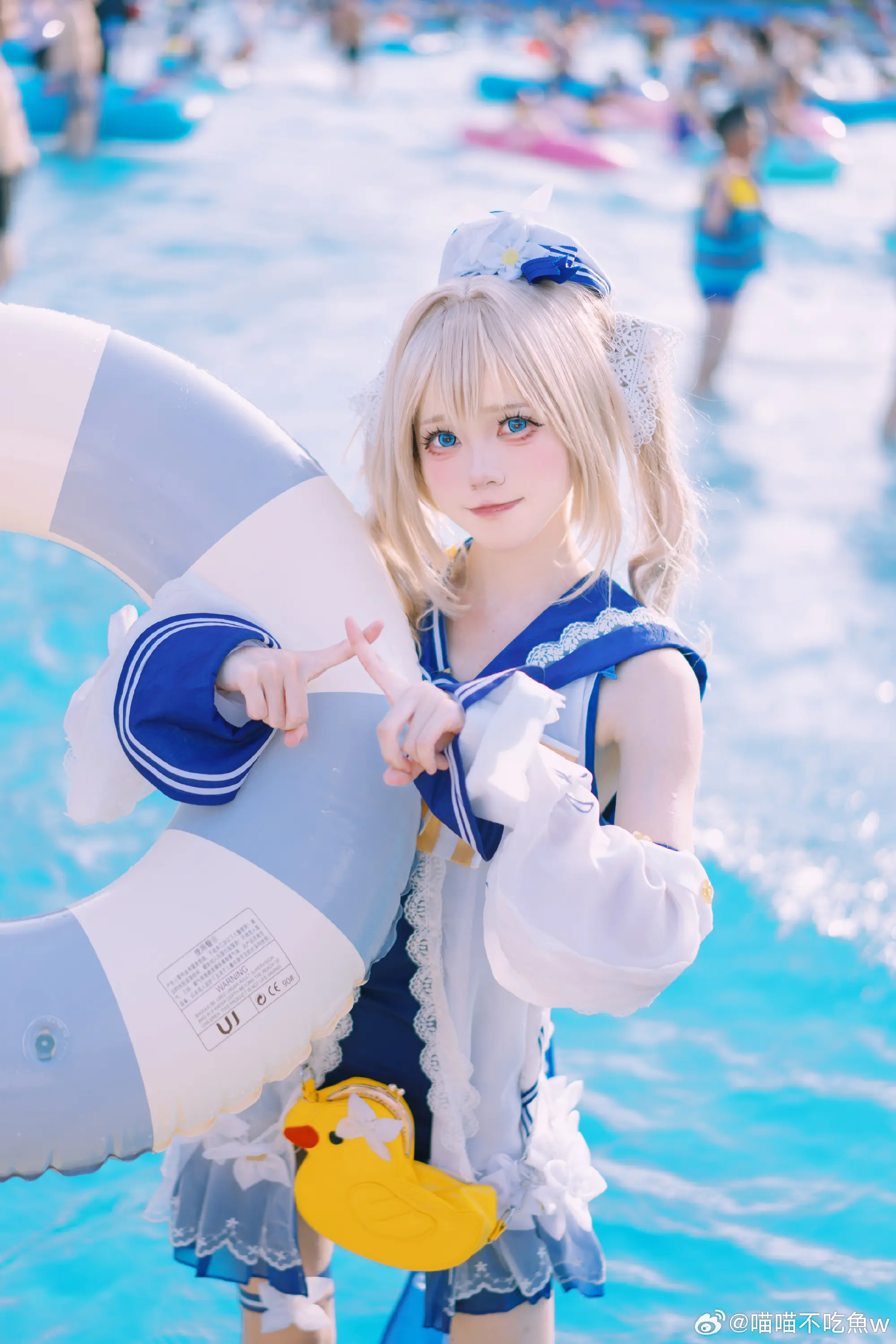 cosplay 原神 芭芭拉@喵喵不吃魚w-公众号小姨ai