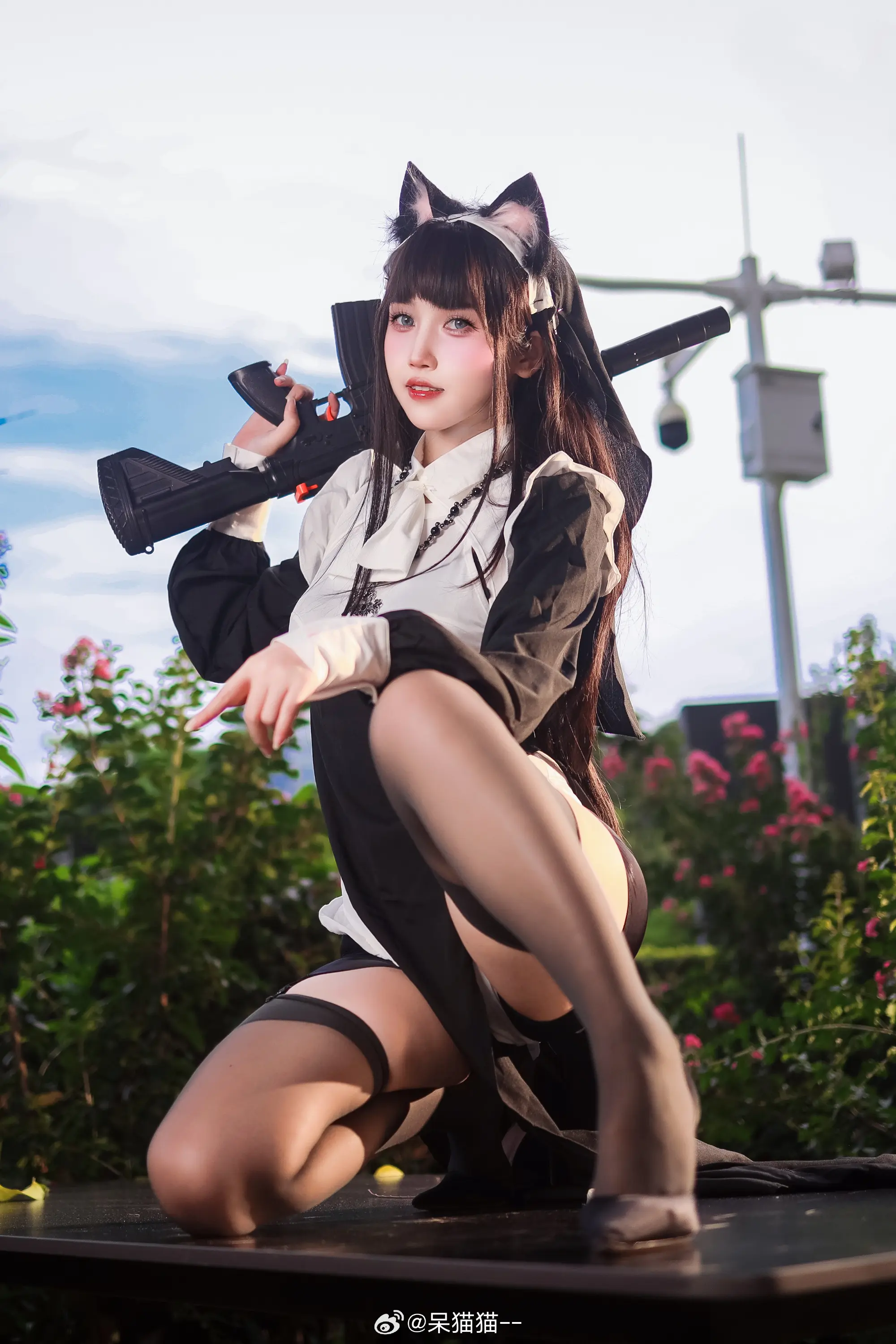 动漫Coser@呆猫猫– 修女-公众号小姨ai