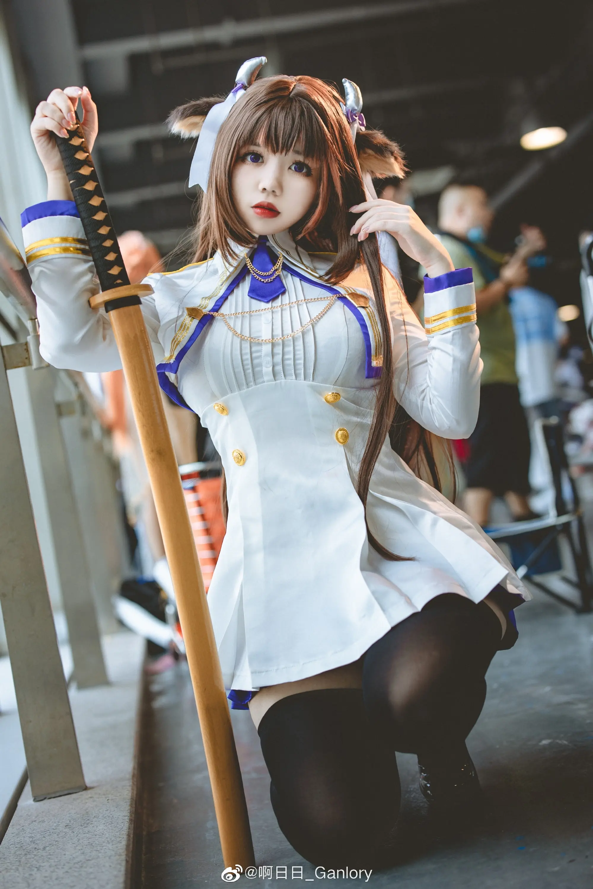 cosplay 碧蓝航线 樫野@啊日日ARR-公众号小姨ai