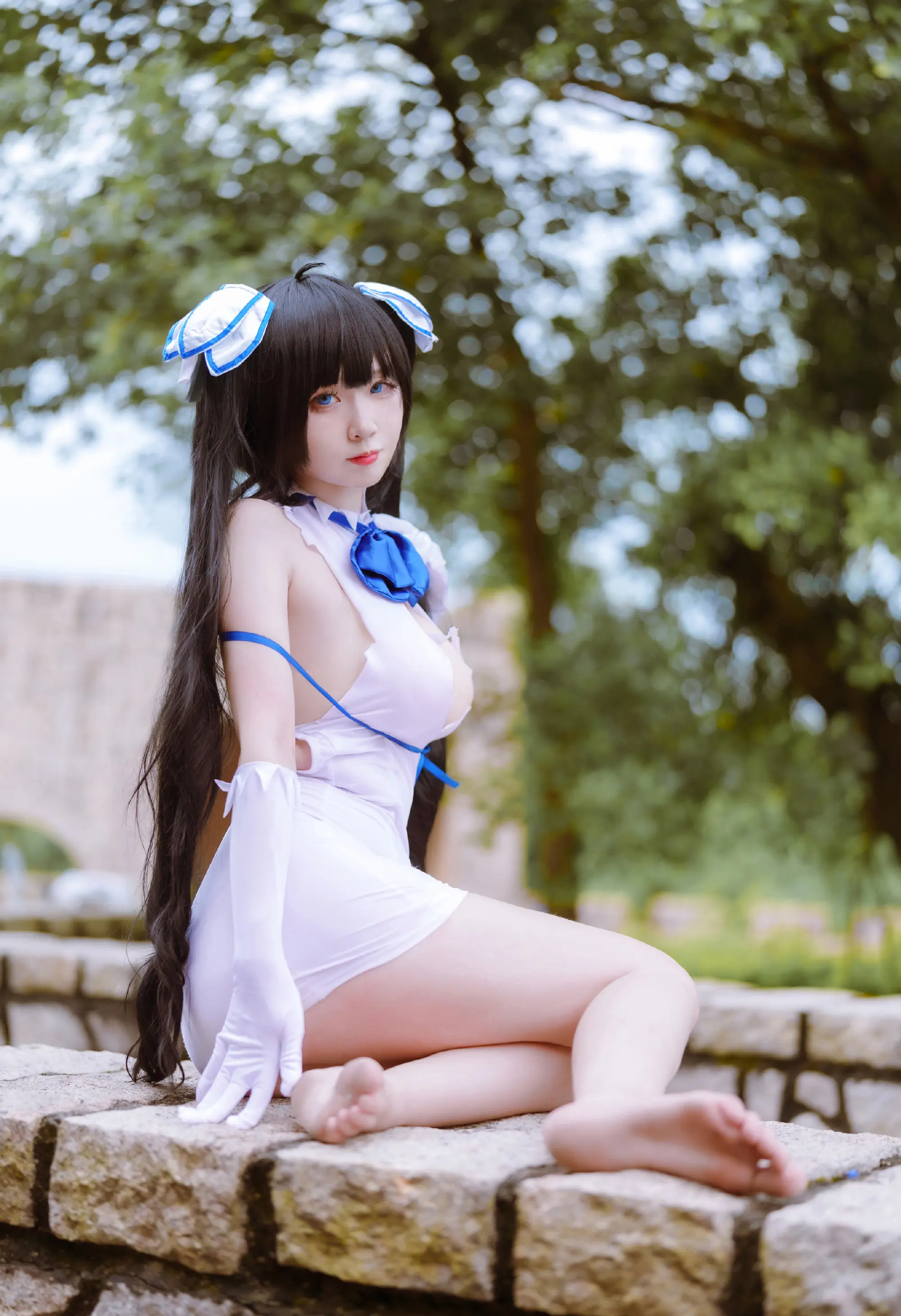 《在地下城寻求邂逅是否搞错了什么》赫斯提亚cosplay-公众号小姨ai