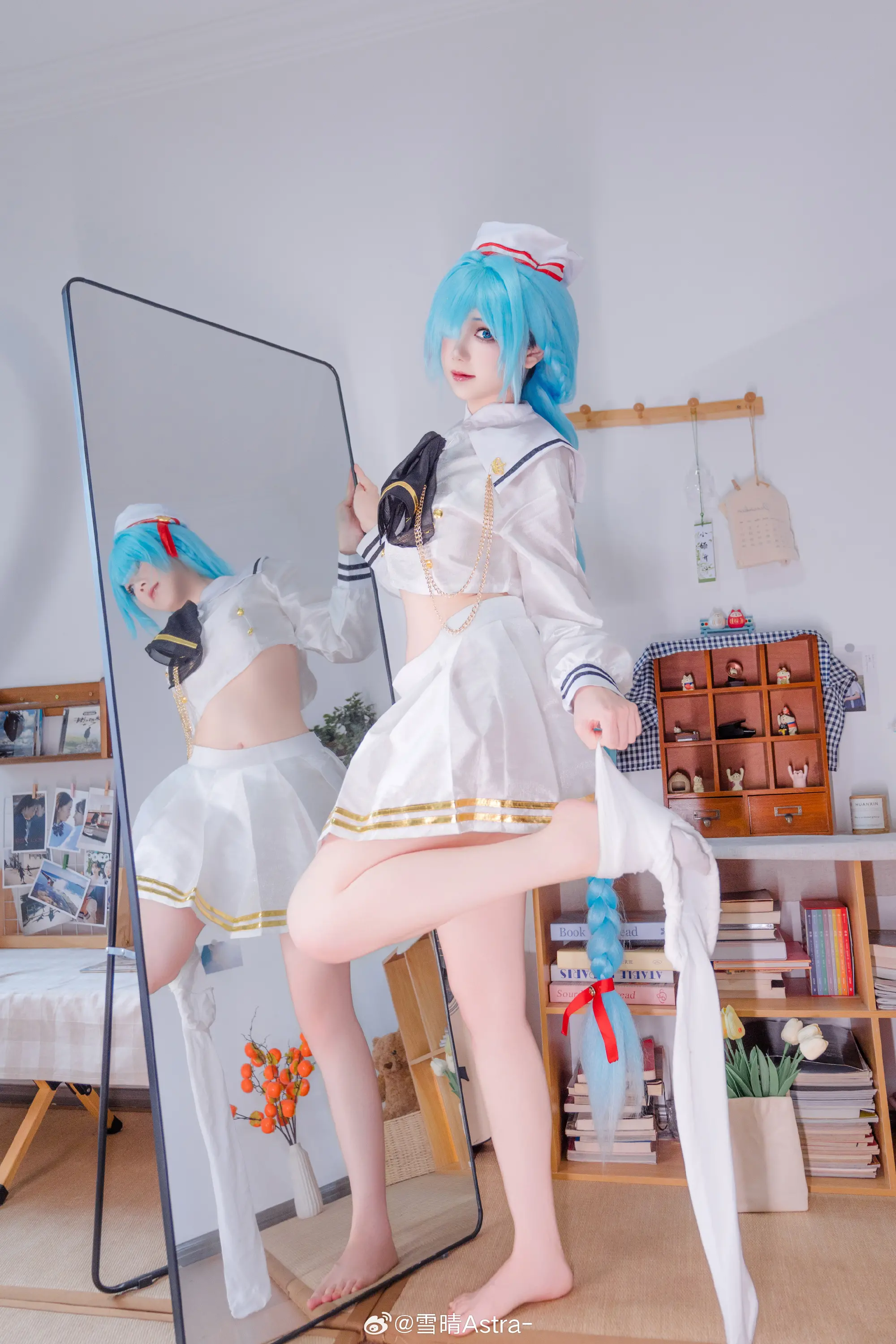 动漫Coser@雪晴Astra- 碧蓝航线-公众号小姨ai