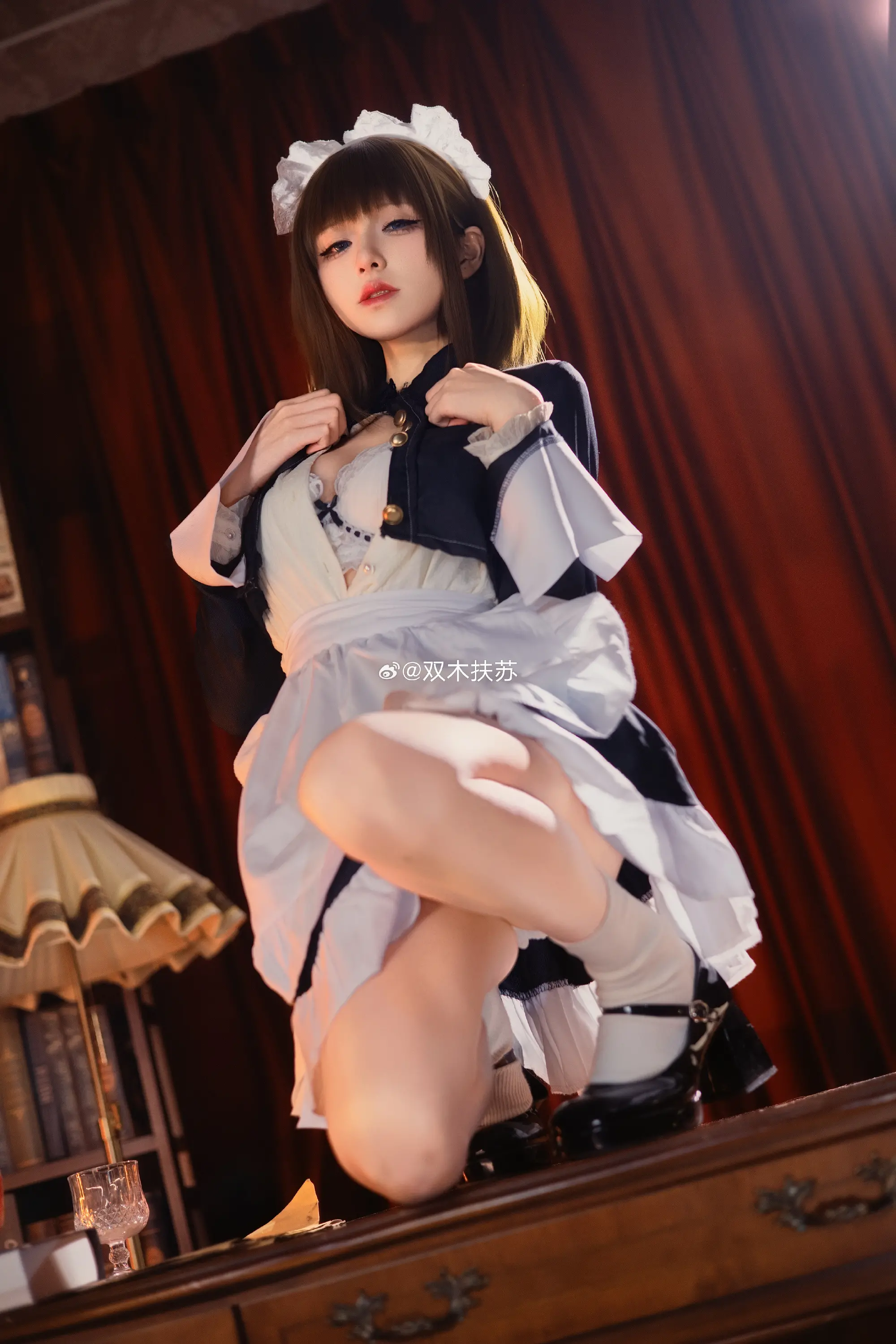 动漫Coser@双木扶苏 女仆-公众号小姨ai