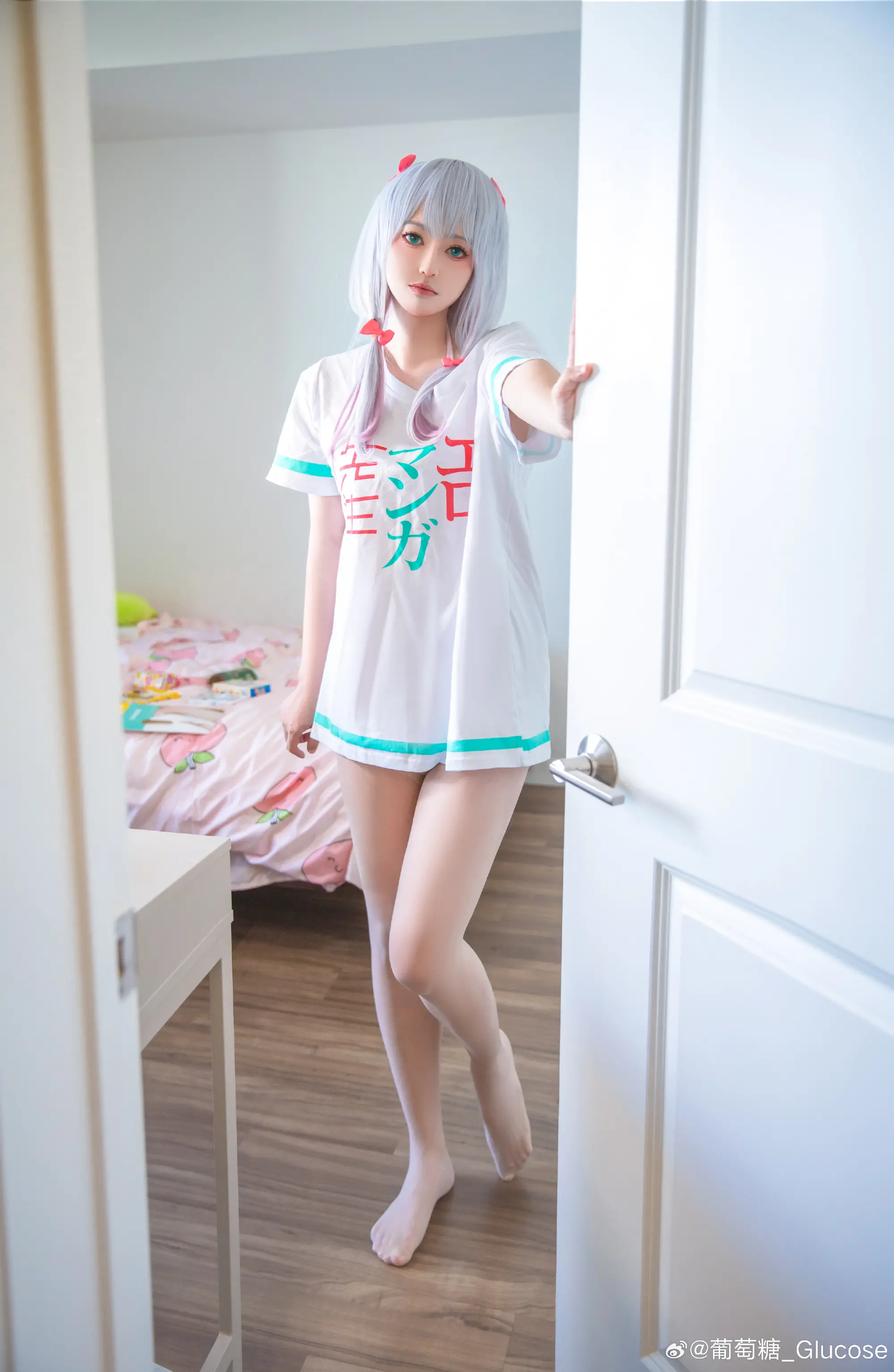 动漫Coser@葡萄糖_Glucose 和泉纱雾-公众号小姨ai