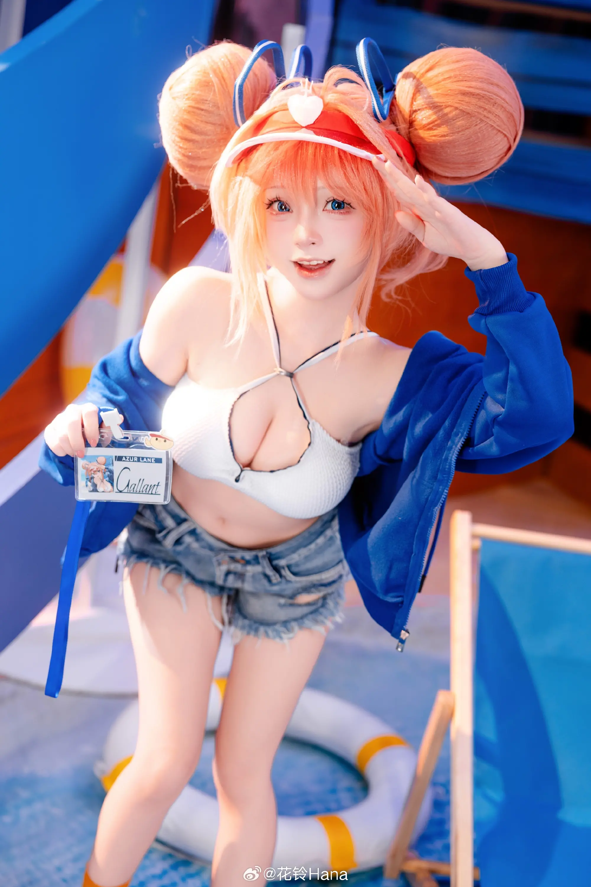 动漫Coser@花铃Hana 碧蓝航线-公众号小姨ai