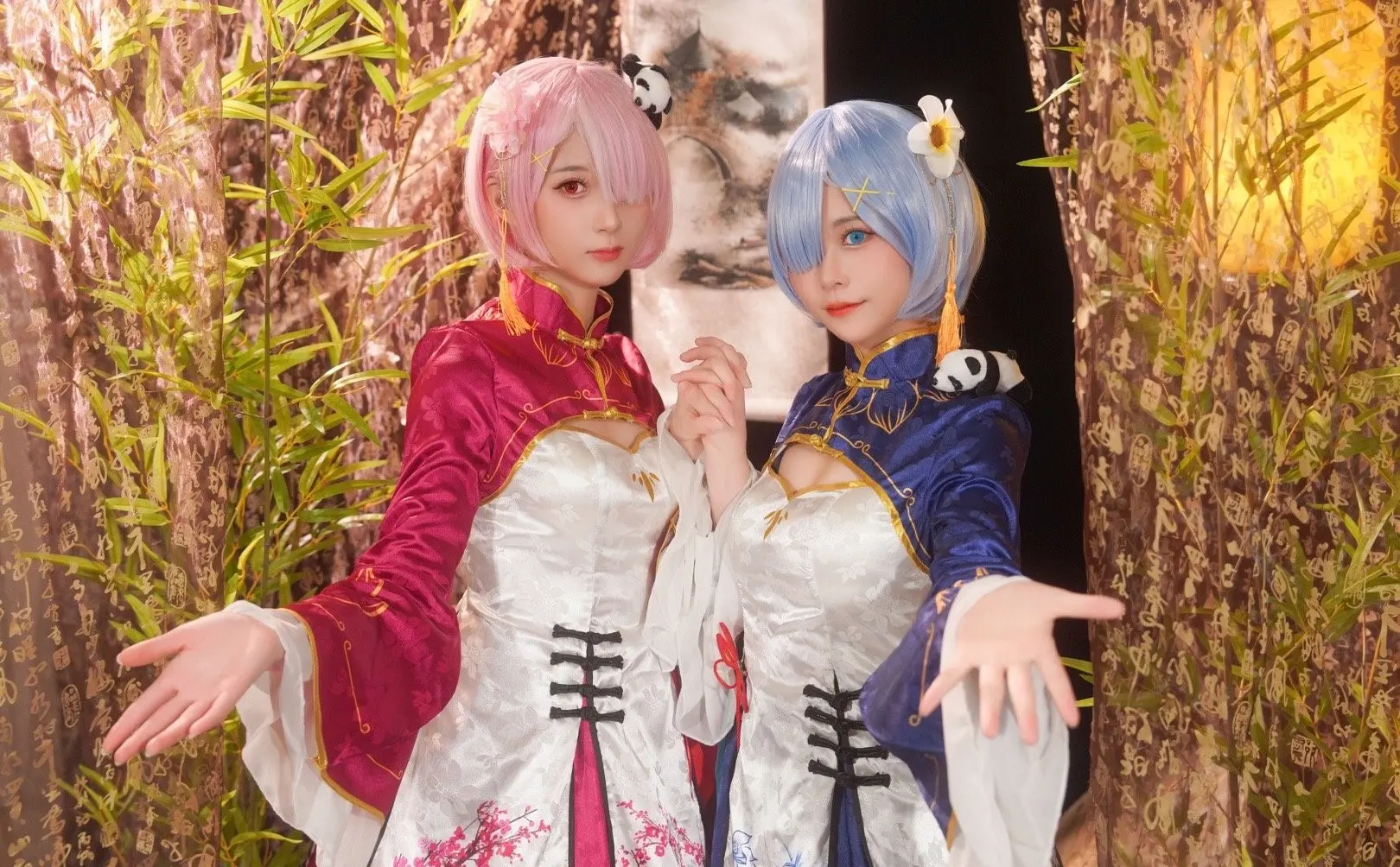 《Re：从零开始的异世界生活》雷姆cosplay-公众号小姨ai